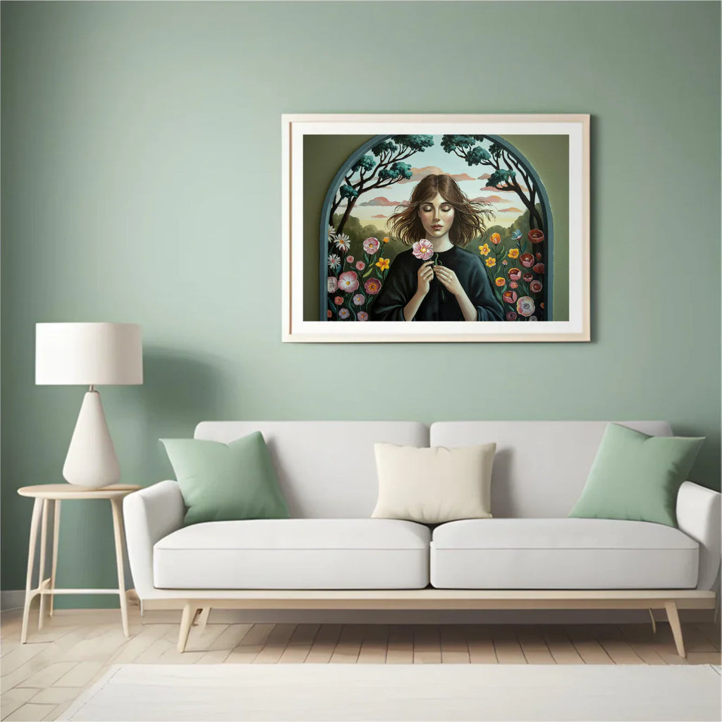 Diamond Painting - Rêve de pétales de fleurs