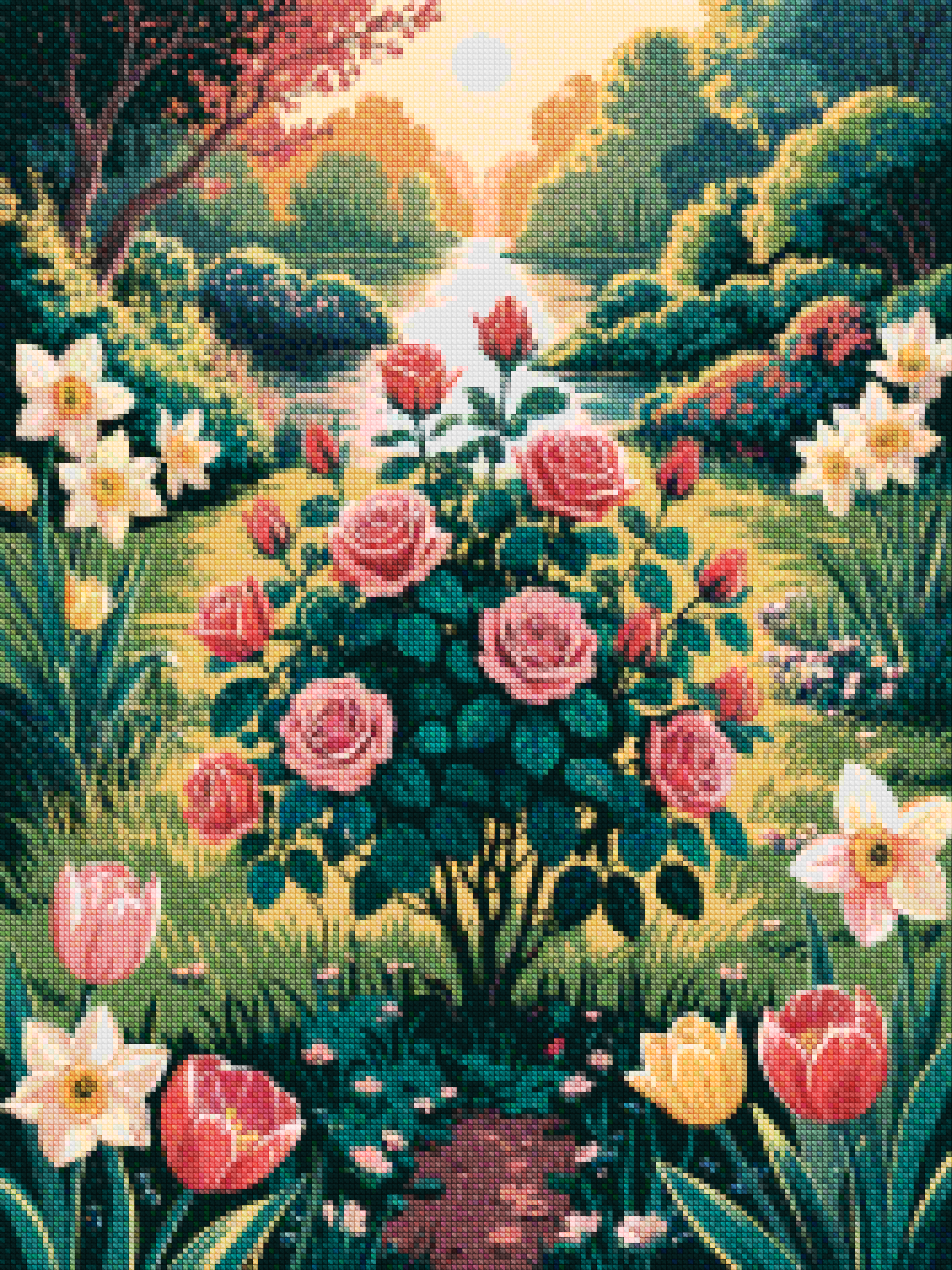 Diamond Painting - Rhapsodie des Fleurs