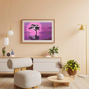 Diamond Painting - Boom au milieu du lac - SEOS Shop ®