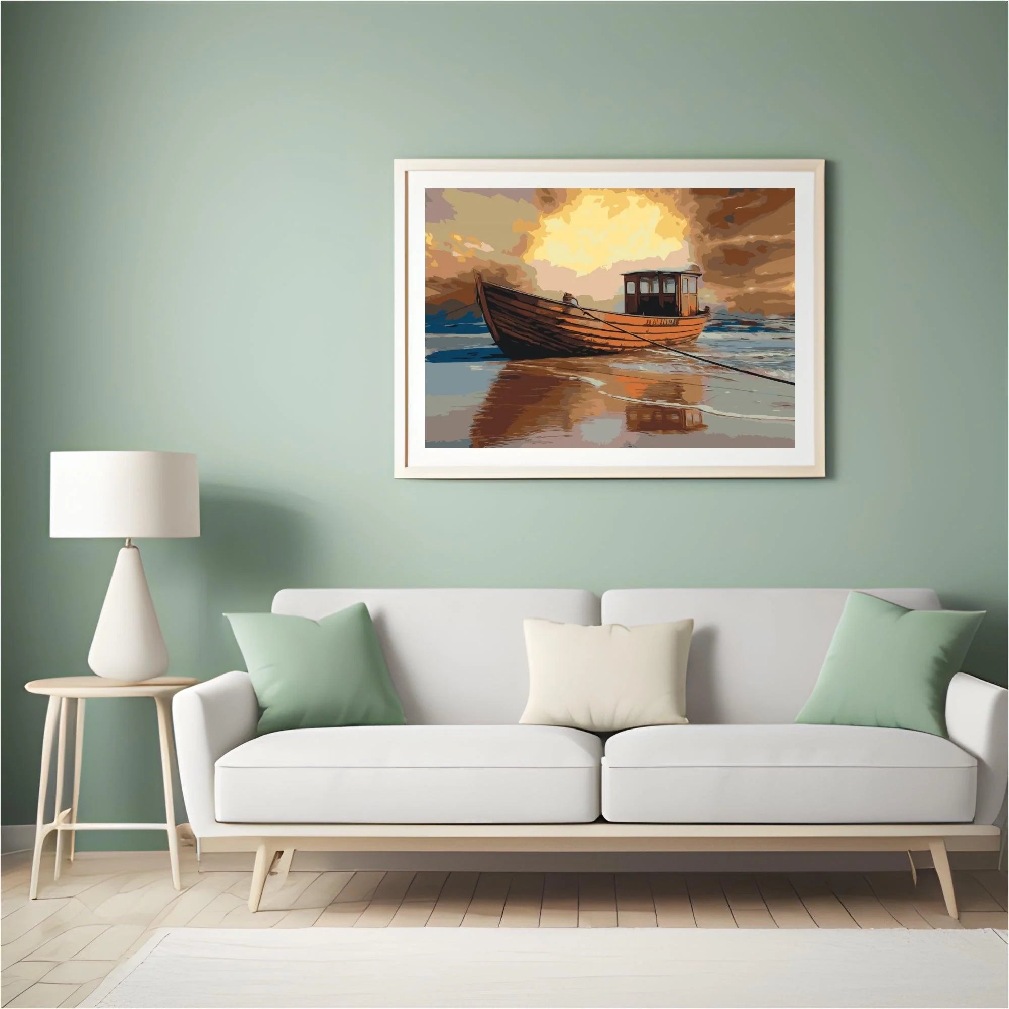 Diamond Painting - Bateau en mer 2 - SEOS Shop ®