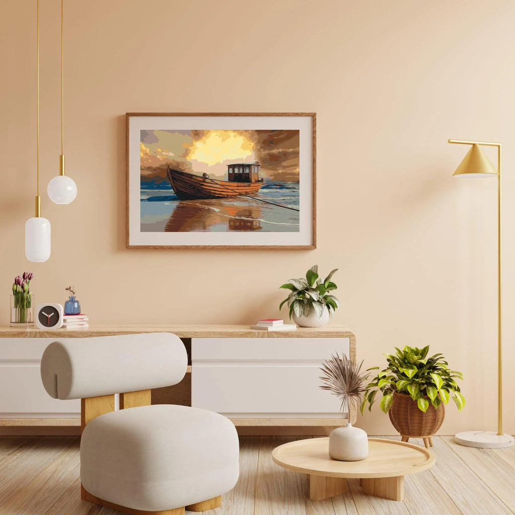 Diamond Painting - Bateau en mer 2 - SEOS Shop ®