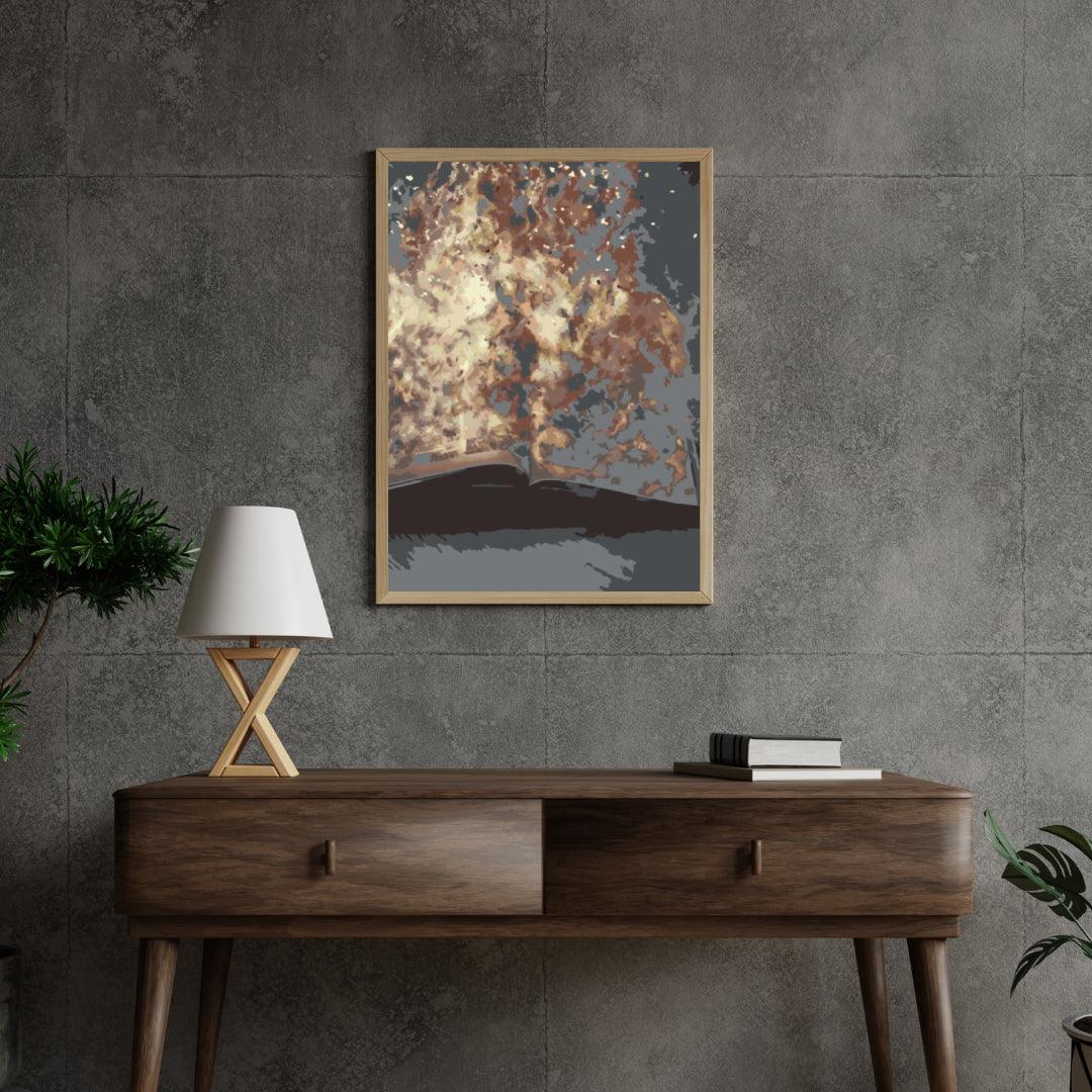Diamond Painting - Livre enflammé - SEOS Shop ®