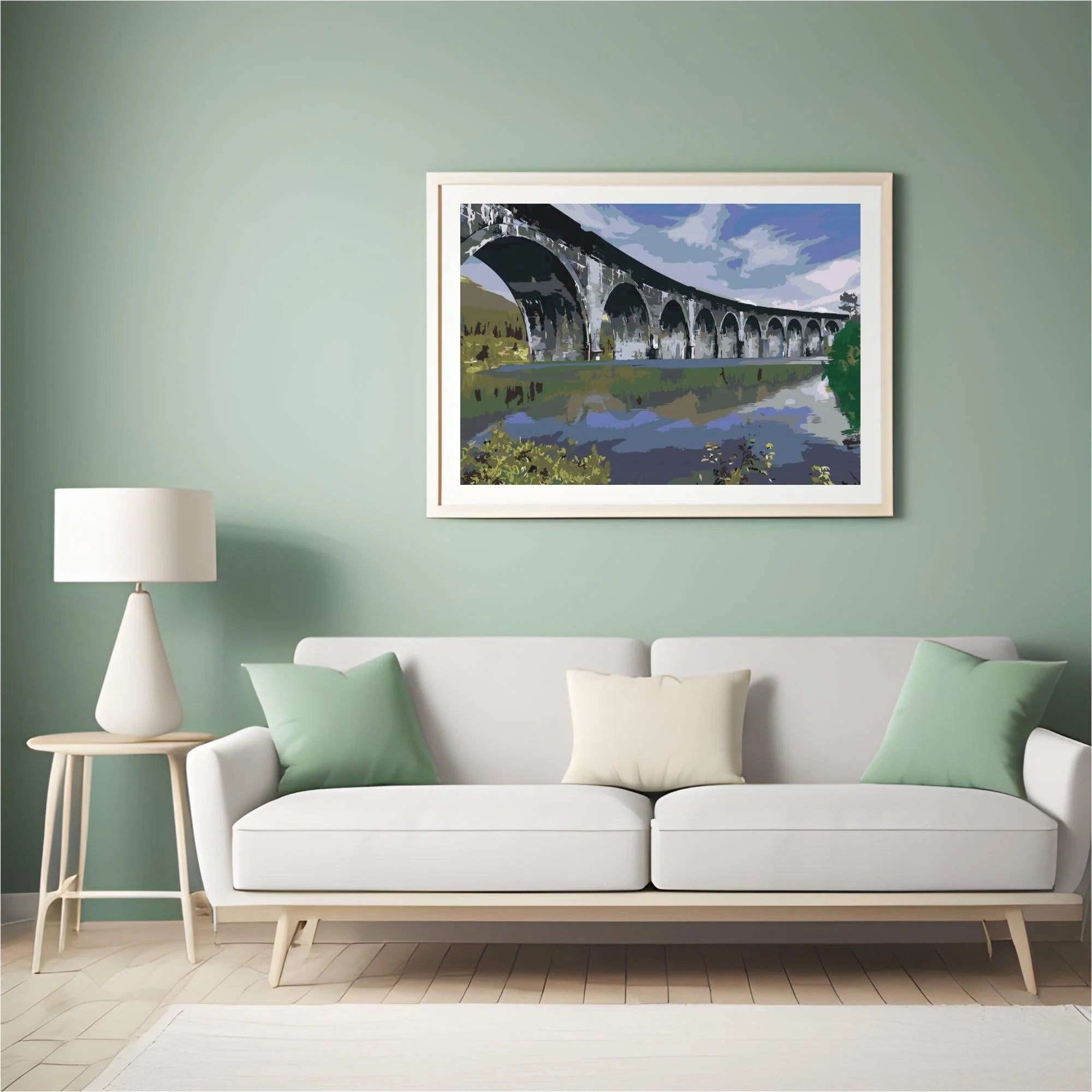 Diamond Painting - Pont sur le lac - SEOS Shop ®