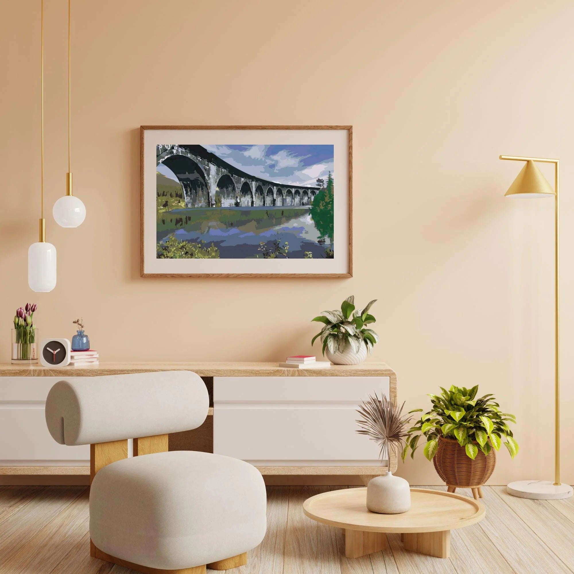 Diamond Painting - Pont sur le lac - SEOS Shop ®