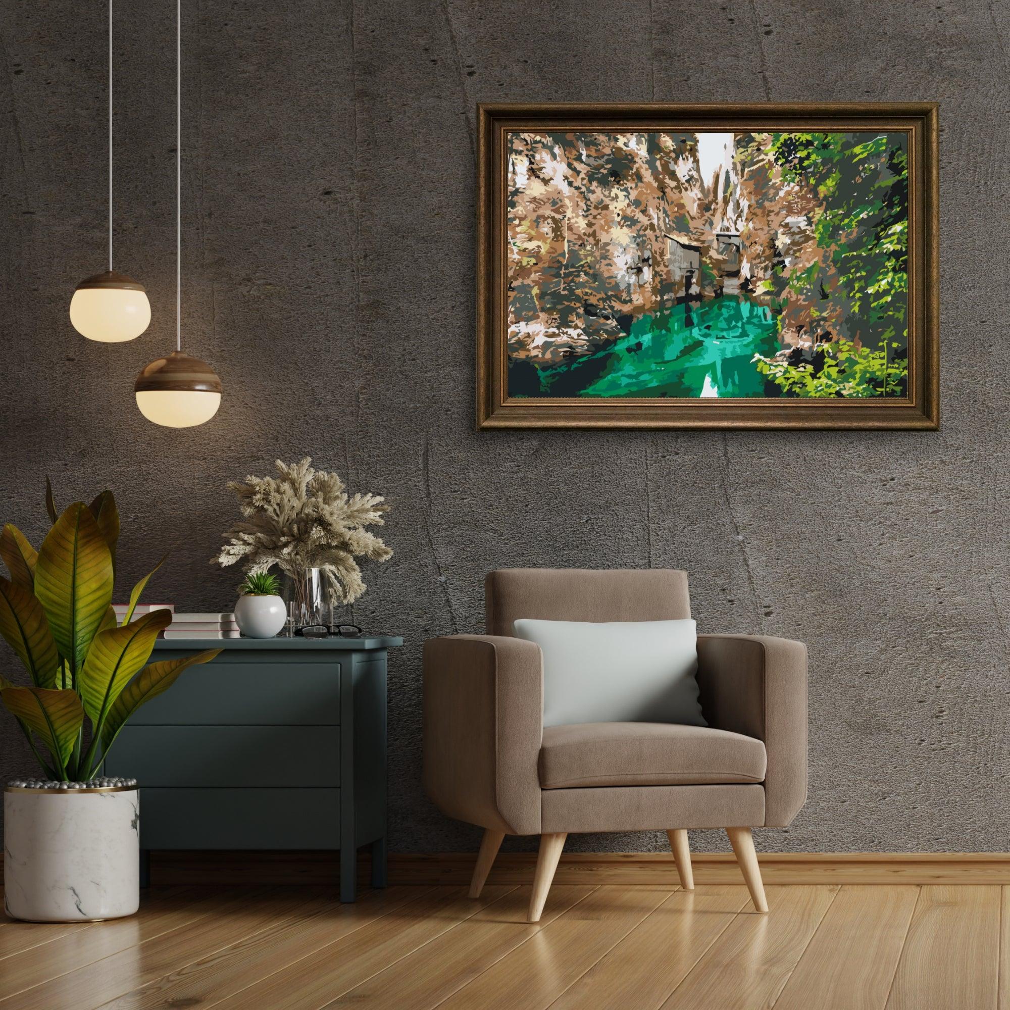 Diamond Painting - Monts Bucegi, Roumanie 2 - SEOS Shop ®