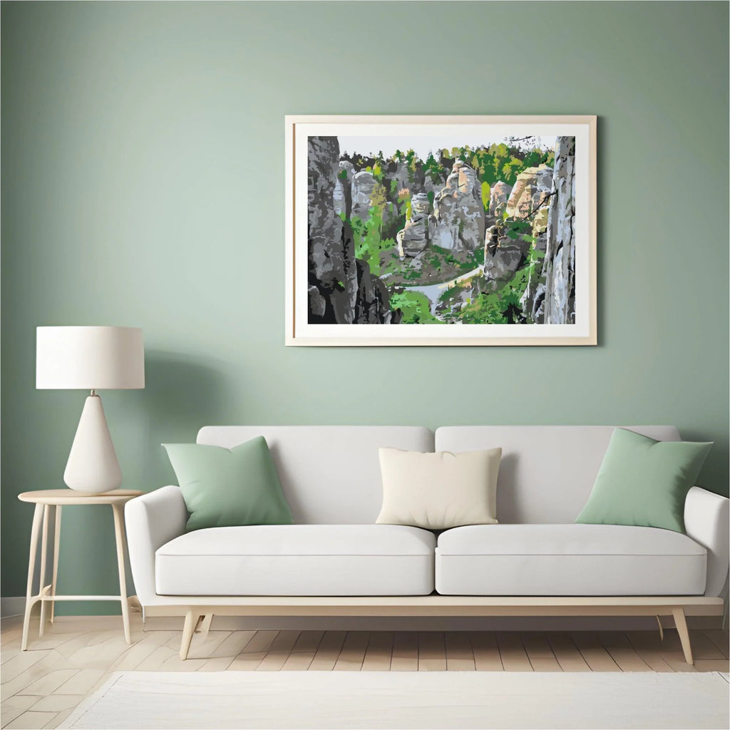 Diamond Painting - Monts Bucegi, Roumanie 3 - SEOS Shop ®