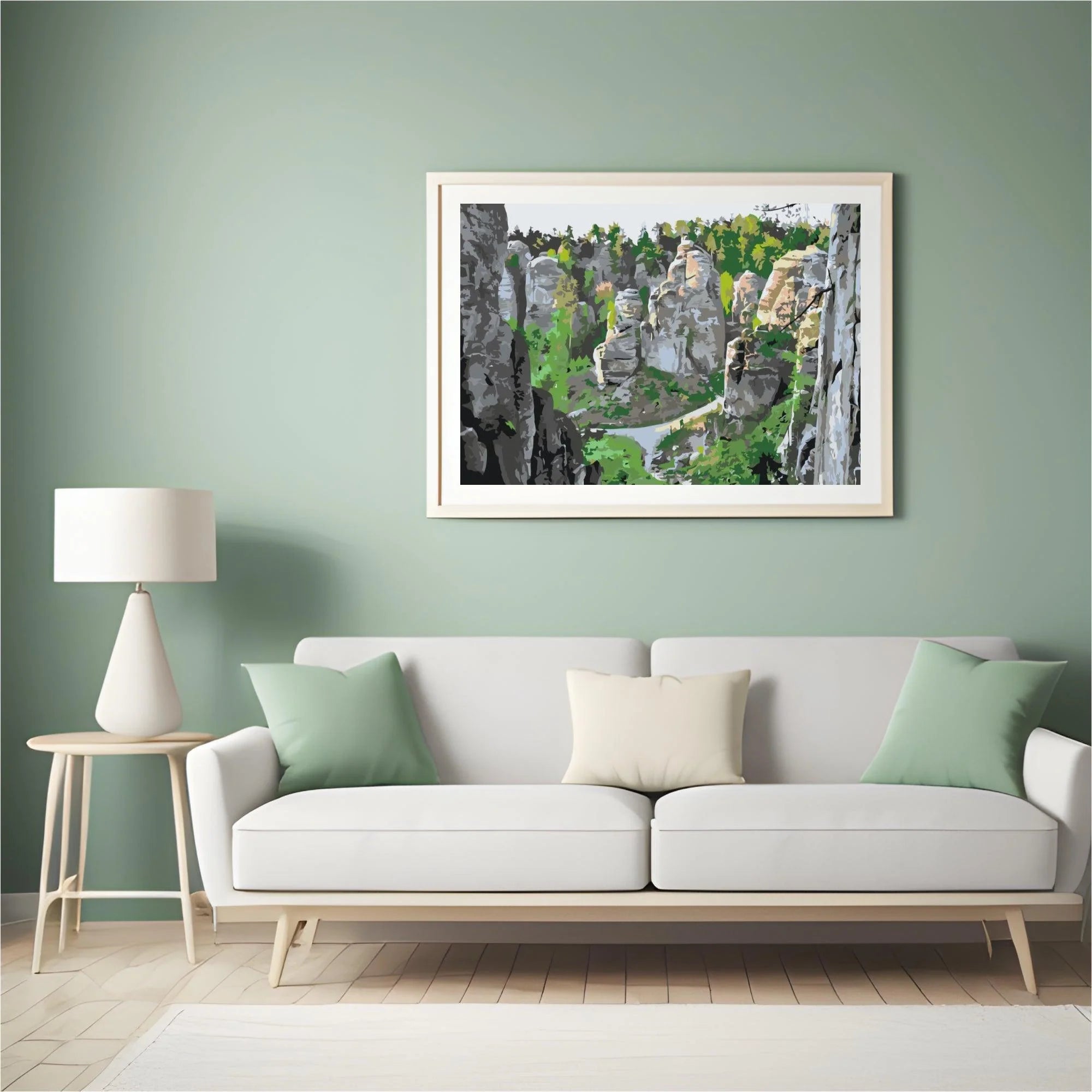 Diamond Painting - Monts Bucegi, Roumanie 3 - SEOS Shop ®