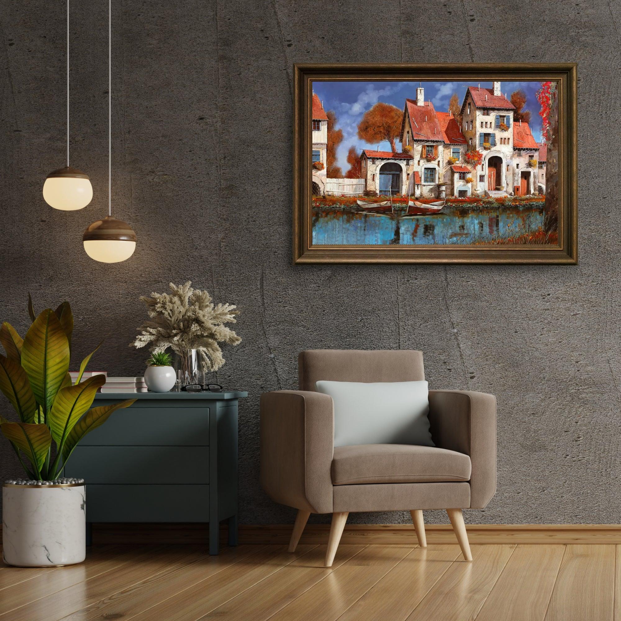 Diamond Painting - La Cascina au bord du lac - SEOS Shop ®