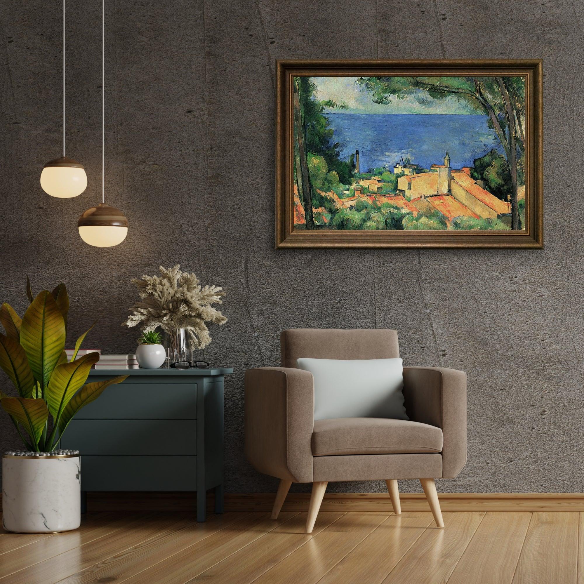 Diamond Painting - De L’estaque avec des toits rouges - SEOS Shop ®