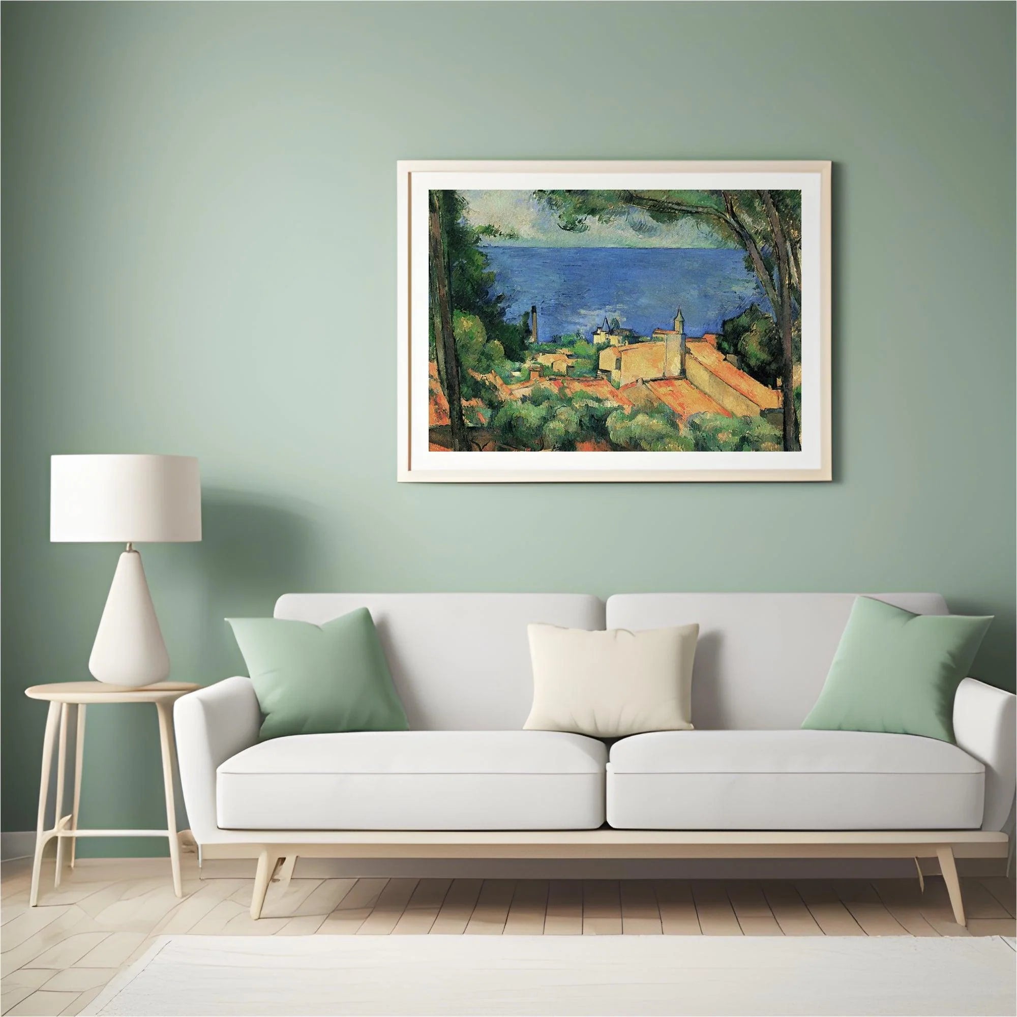 Diamond Painting - De L’estaque avec des toits rouges - SEOS Shop ®