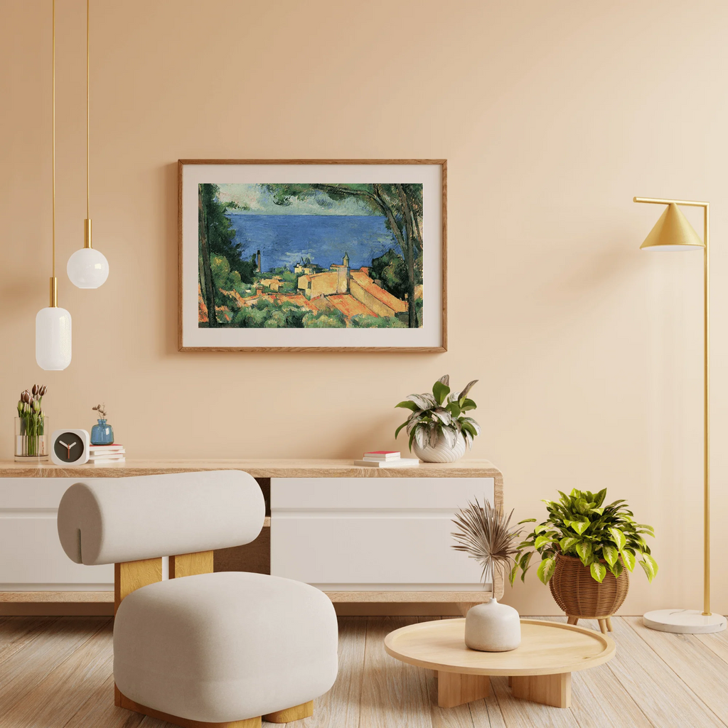 Diamond Painting - De L’estaque avec des toits rouges - SEOS Shop ®