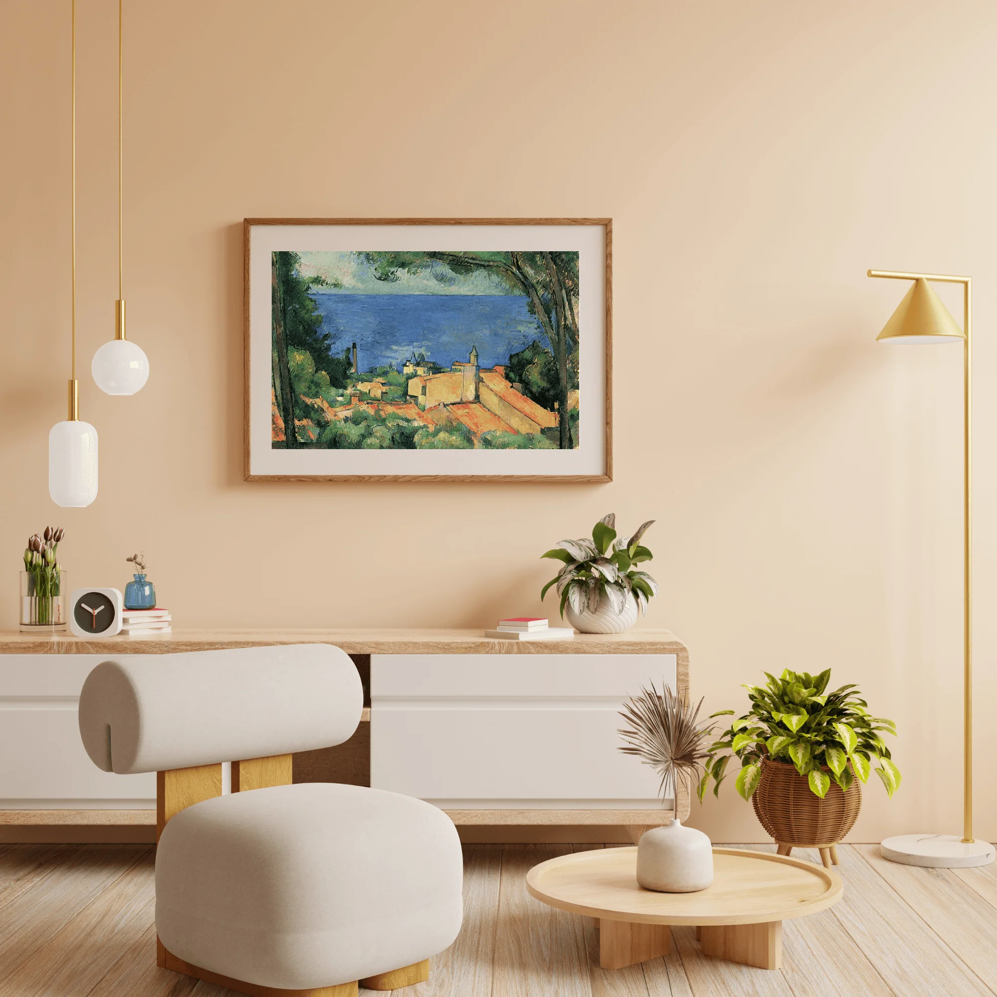 Diamond Painting - De L’estaque avec des toits rouges - SEOS Shop ®