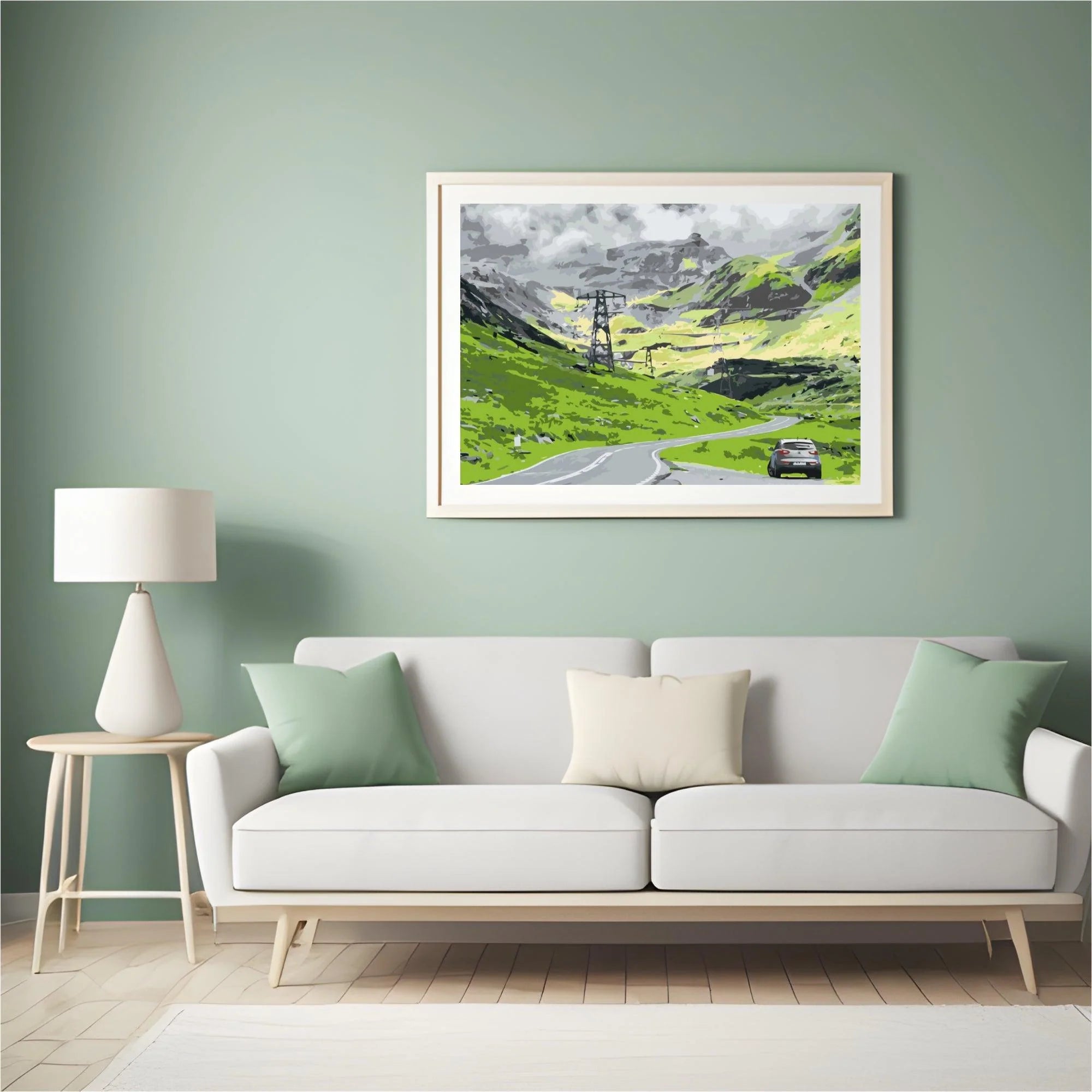 Diamond Painting - La route Transfagarasan en Roumanie - SEOS Shop ®