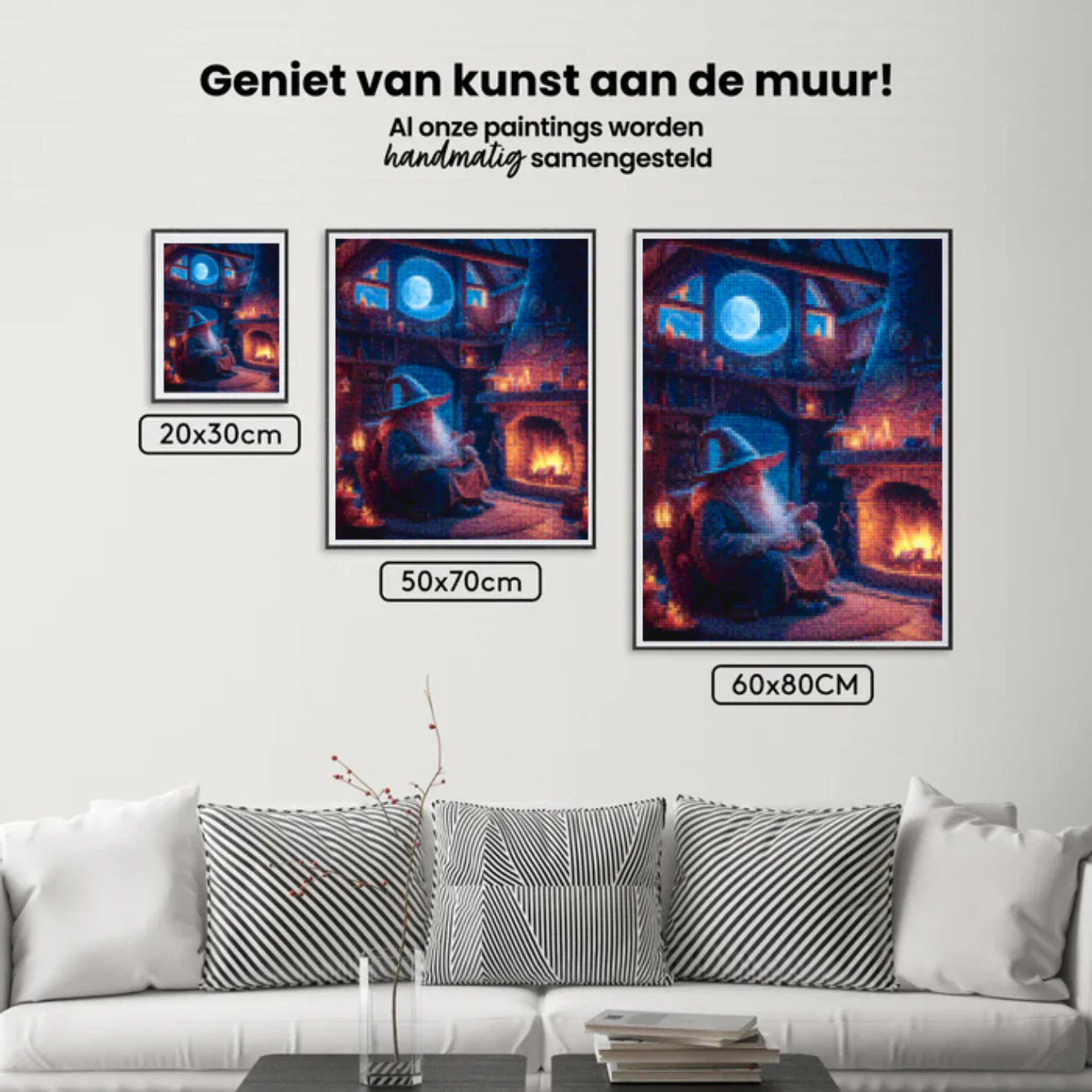 Diamond Painting - Le magicien solitaire