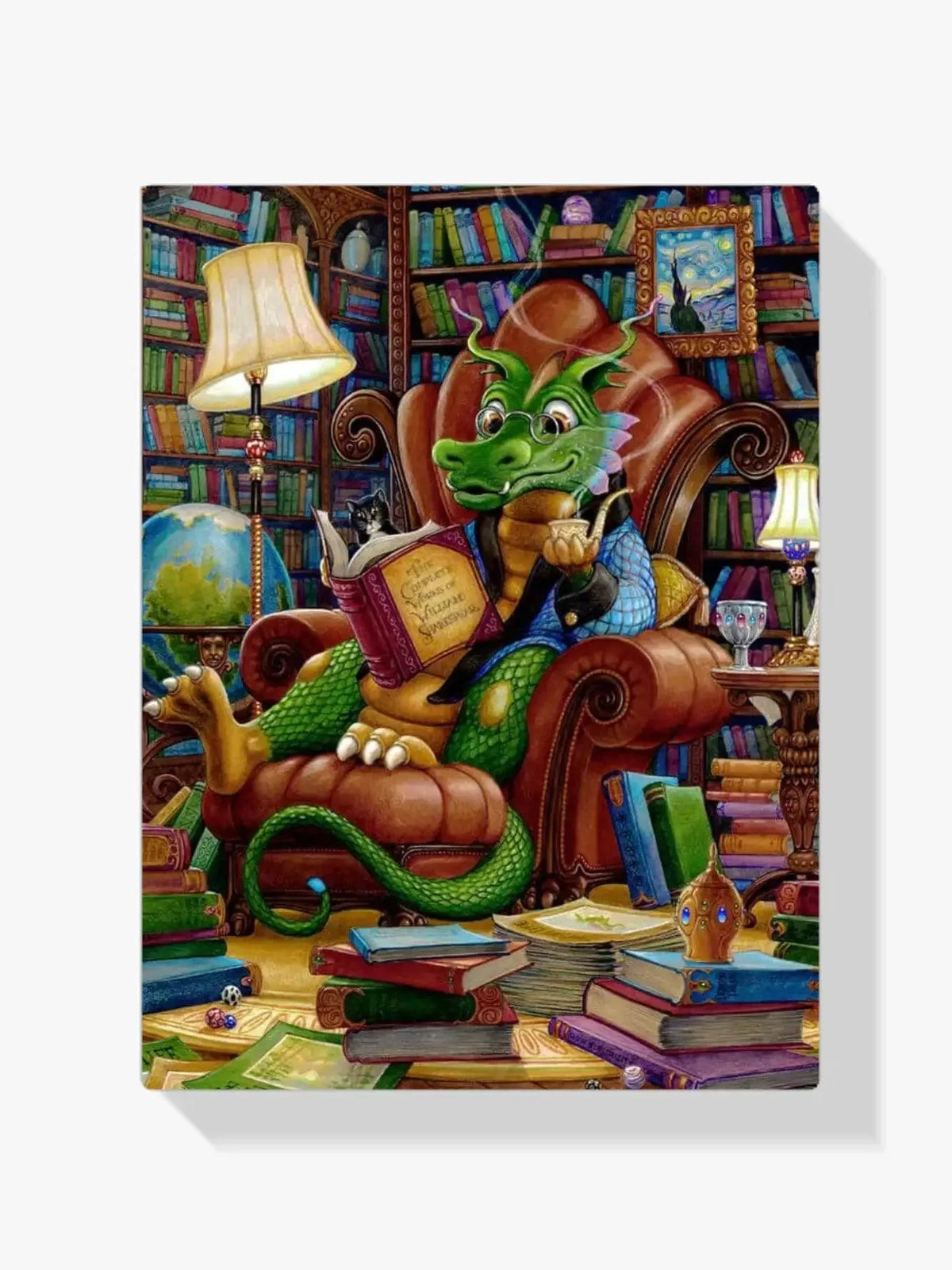 Diamond Painting - Le dragon lettré
