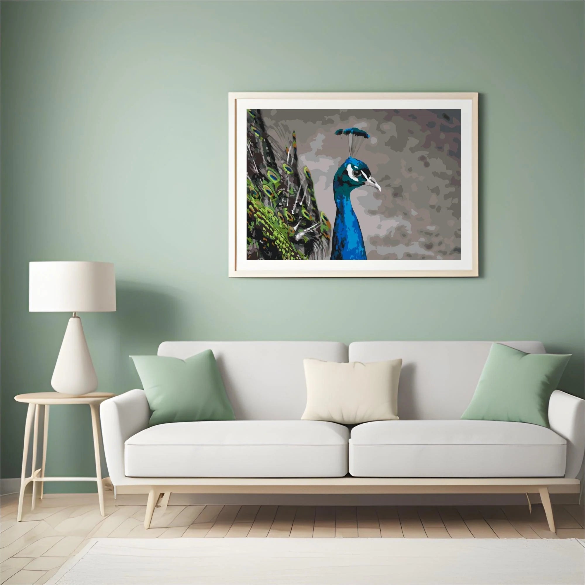 Diamond Painting - Le majestueux paon - SEOS®
