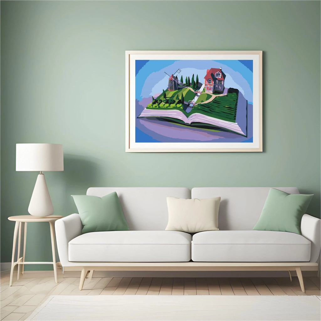 Diamond Painting - Le moulin sur le livre - SEOS Shop ®