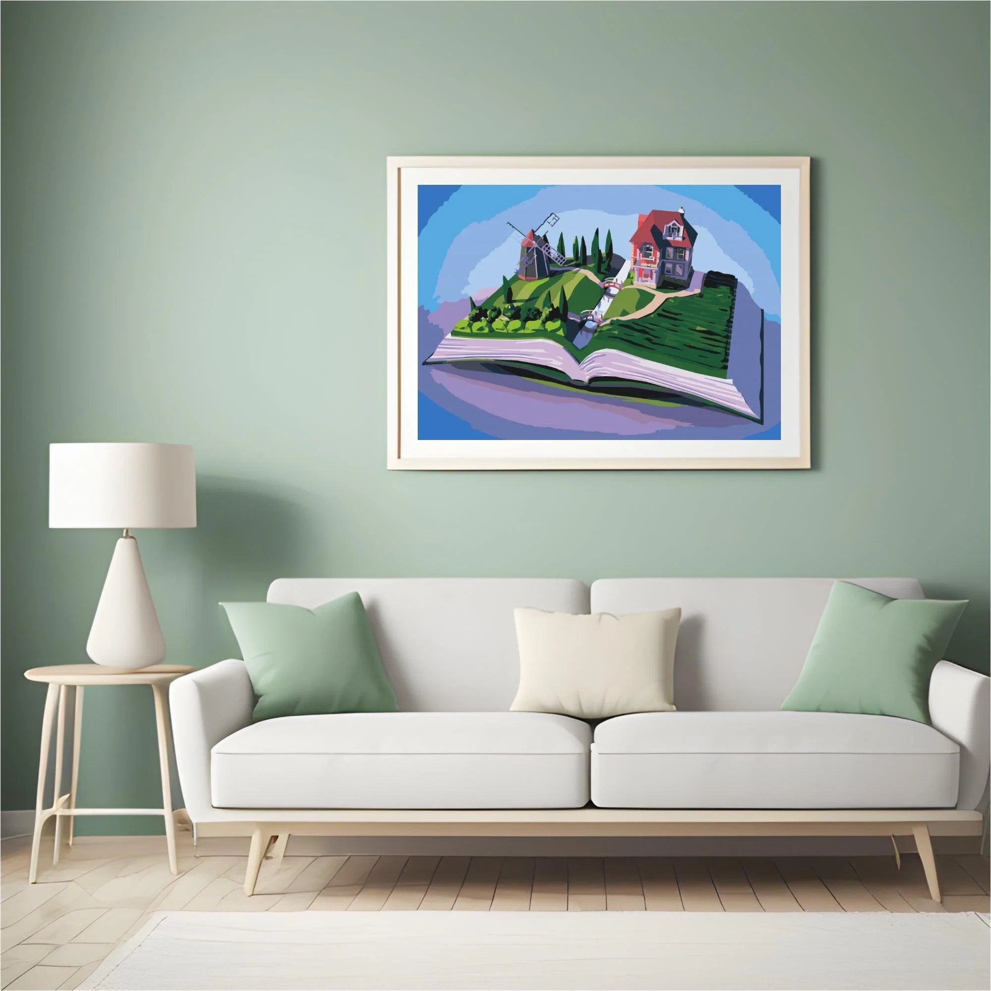 Diamond Painting - Le moulin sur le livre - SEOS Shop ®