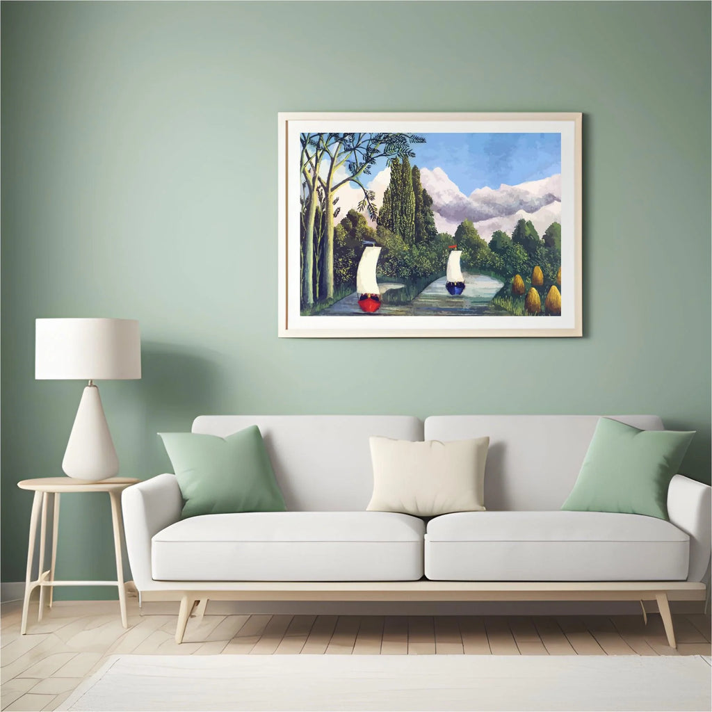 Diamond Painting - Les rives de l'Oise - SEOS Shop ®