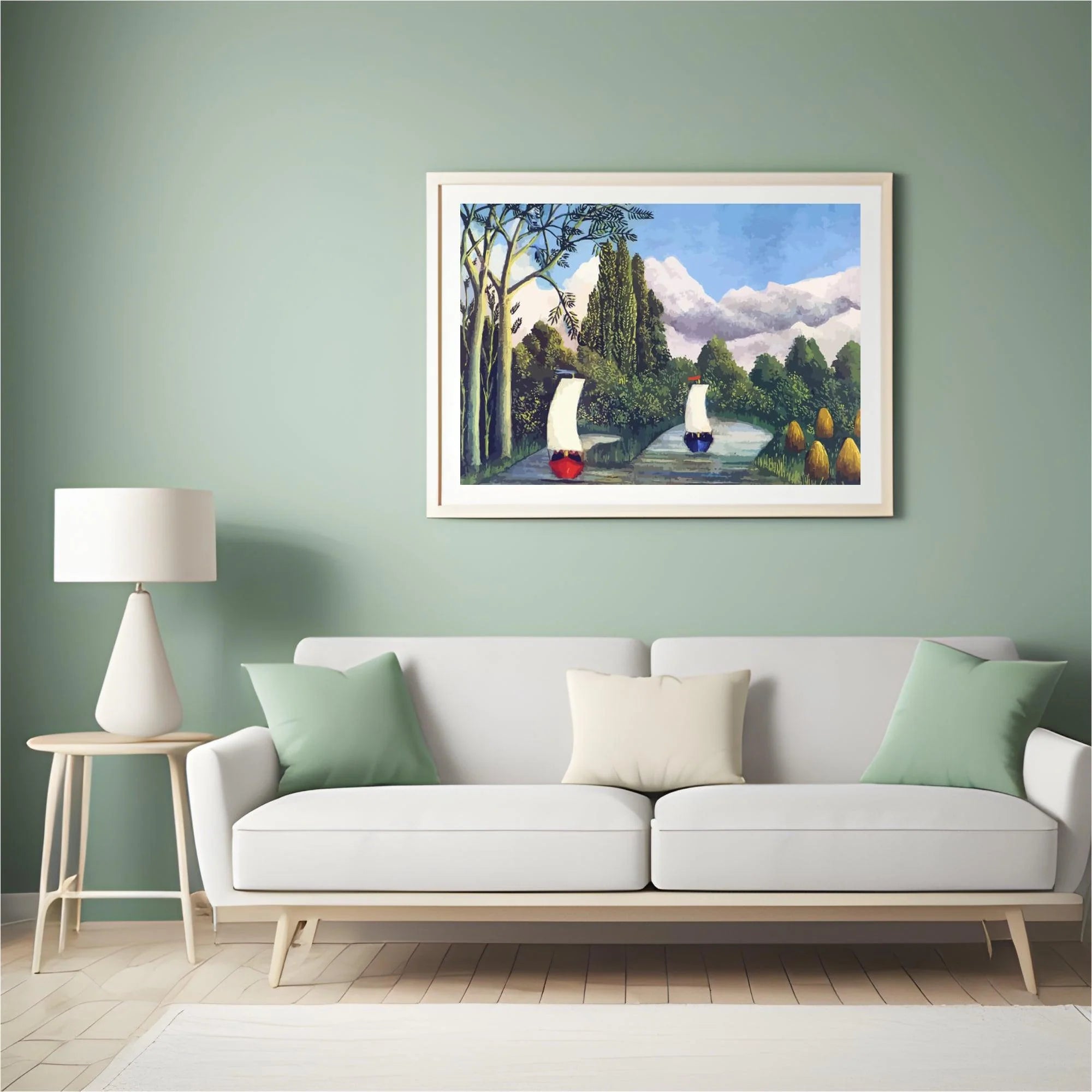 Diamond Painting - Les rives de l'Oise - SEOS Shop ®