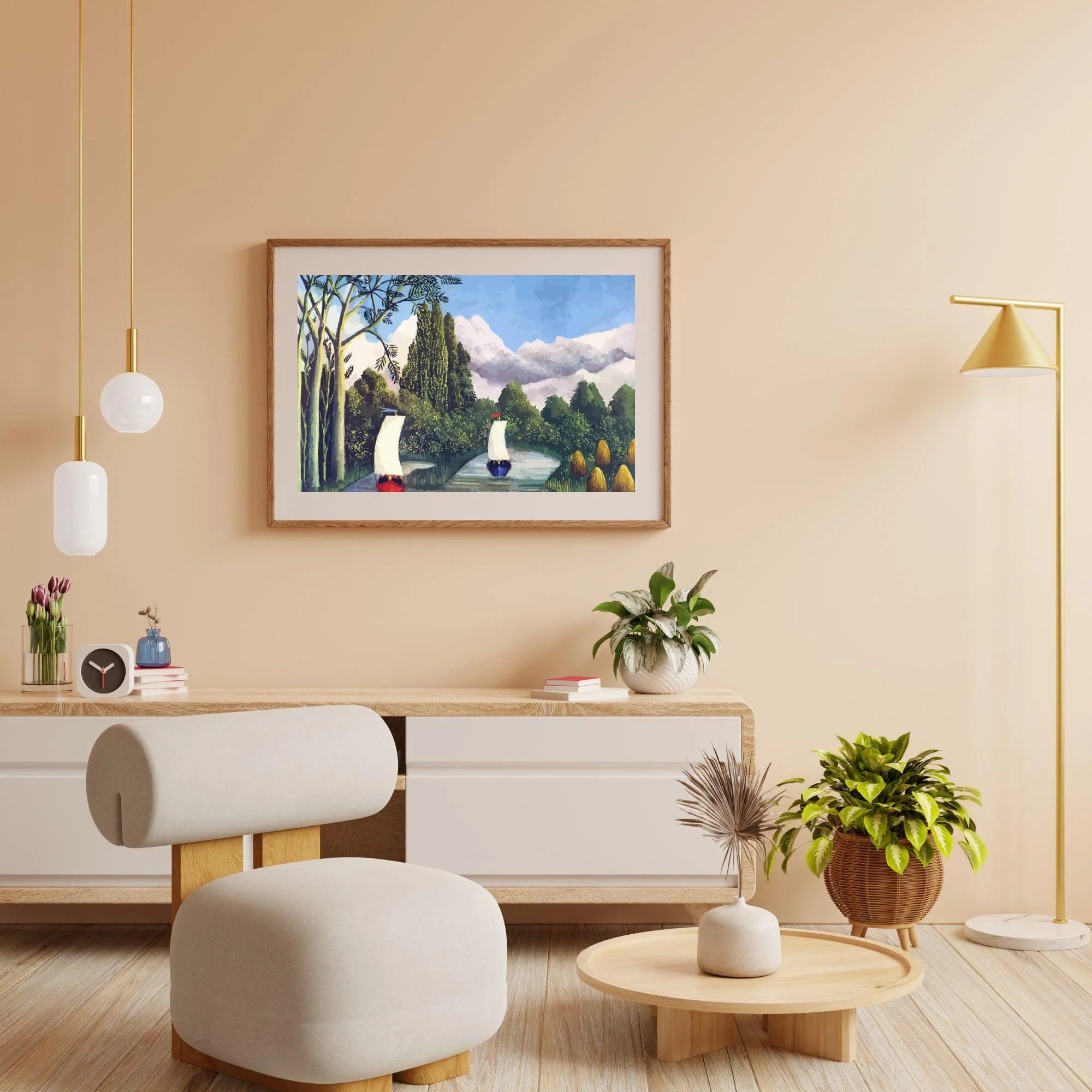 Diamond Painting - Les rives de l'Oise - SEOS Shop ®
