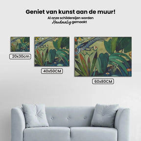 Diamond Painting - Le saut du lapin