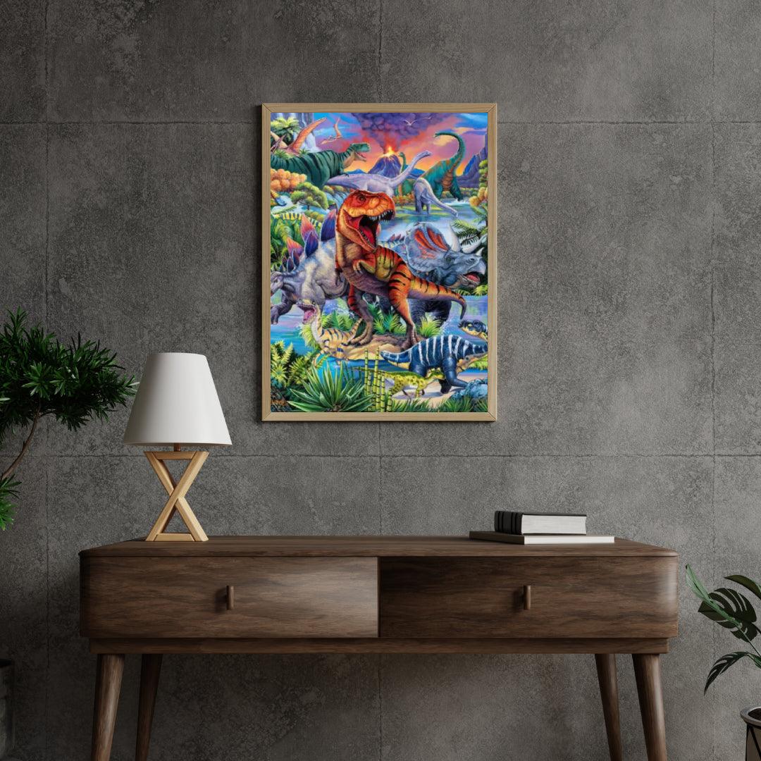 Diamond Painting - Dinosaures