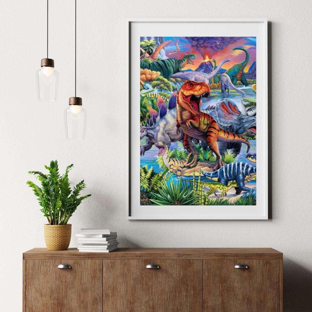 Diamond Painting - Dinosaures