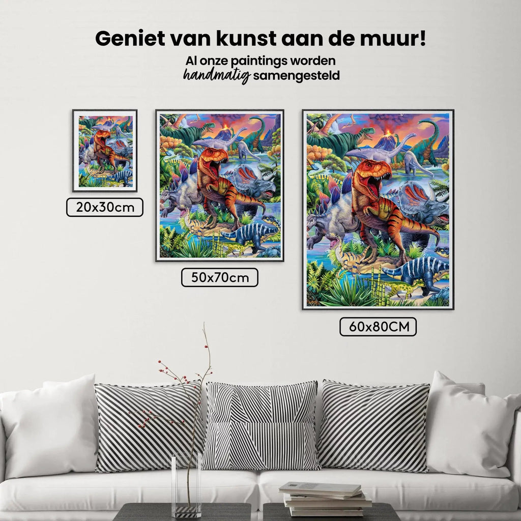 Diamond Painting - Dinosaures
