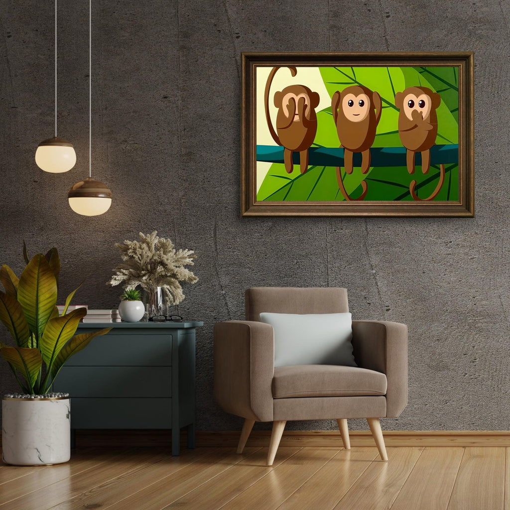 Diamond Painting - Trois Singes - SEOS Shop ®