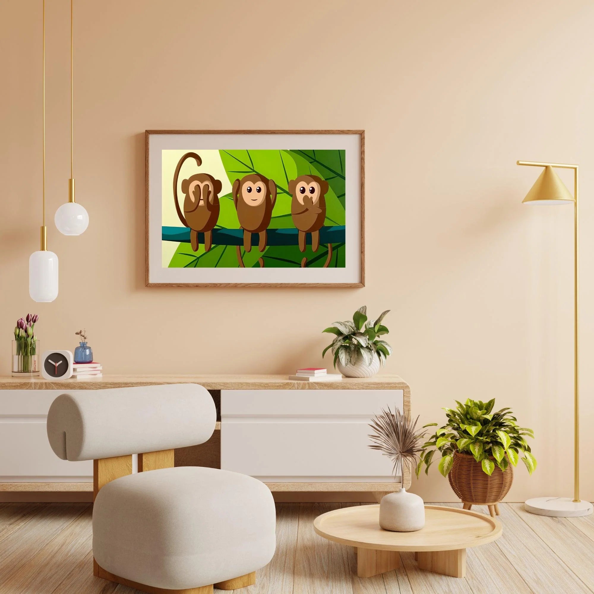 Diamond Painting - Trois Singes - SEOS Shop ®