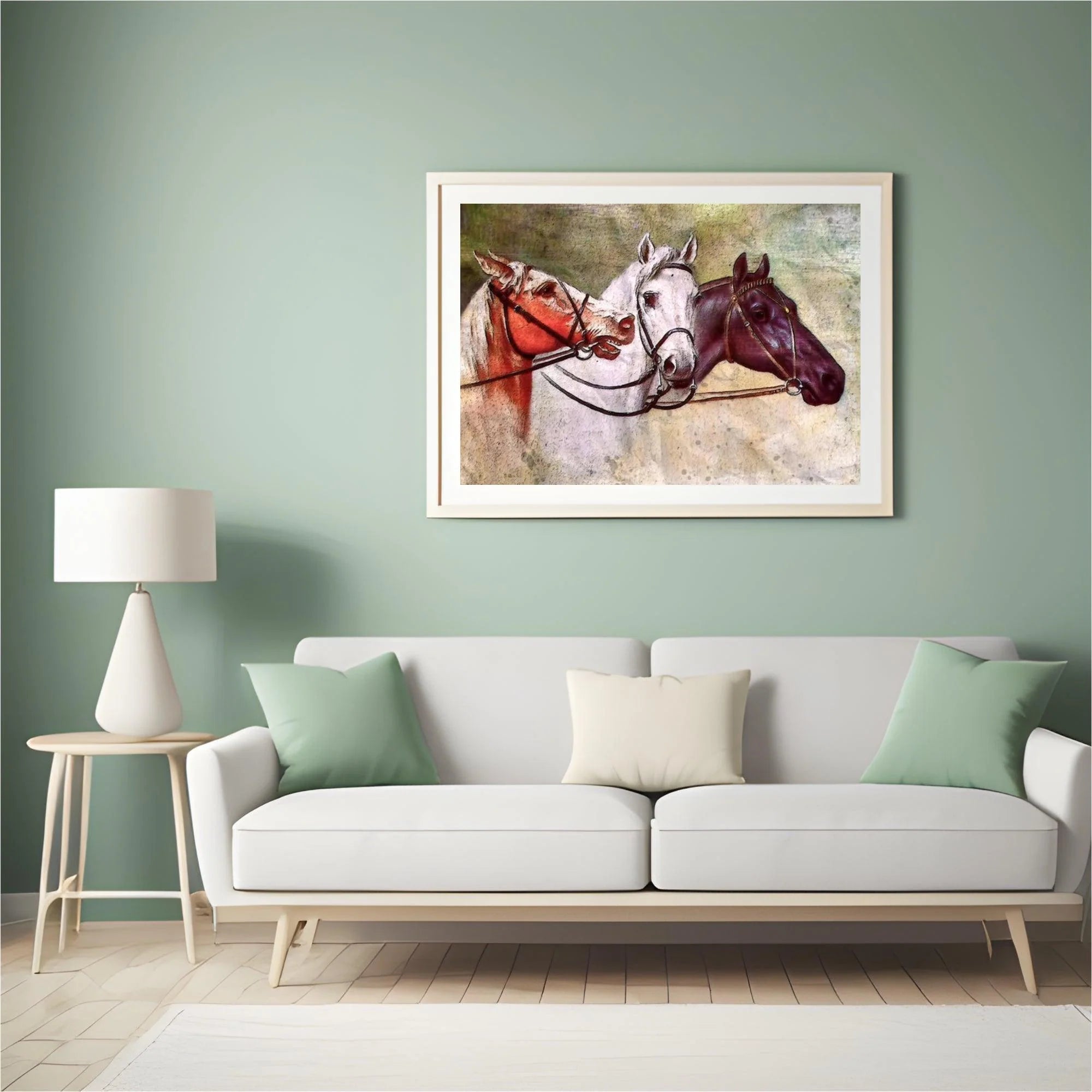 Diamond Painting - Trois Chevaux - SEOS®