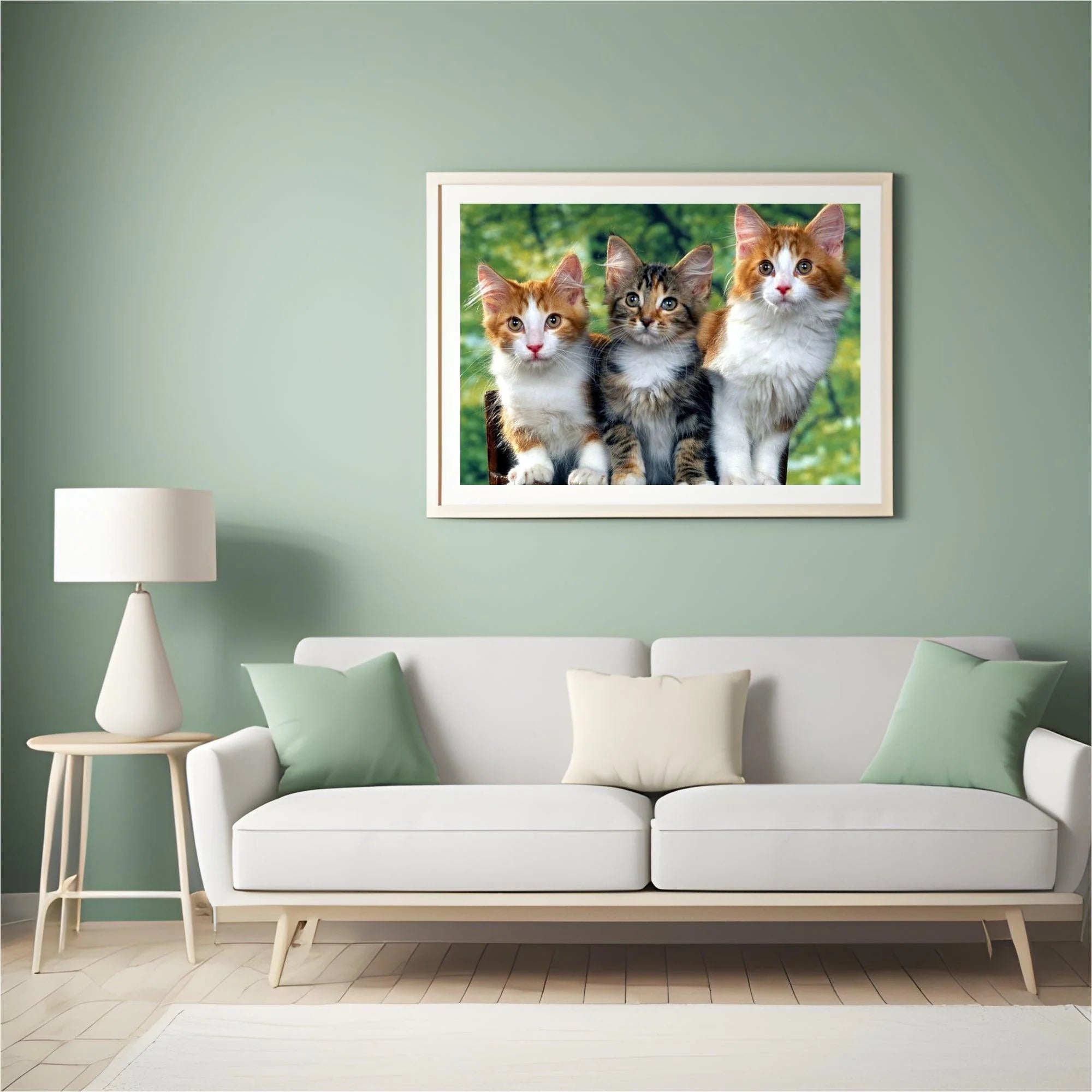 Diamond Painting - Trois chats - SEOS®
