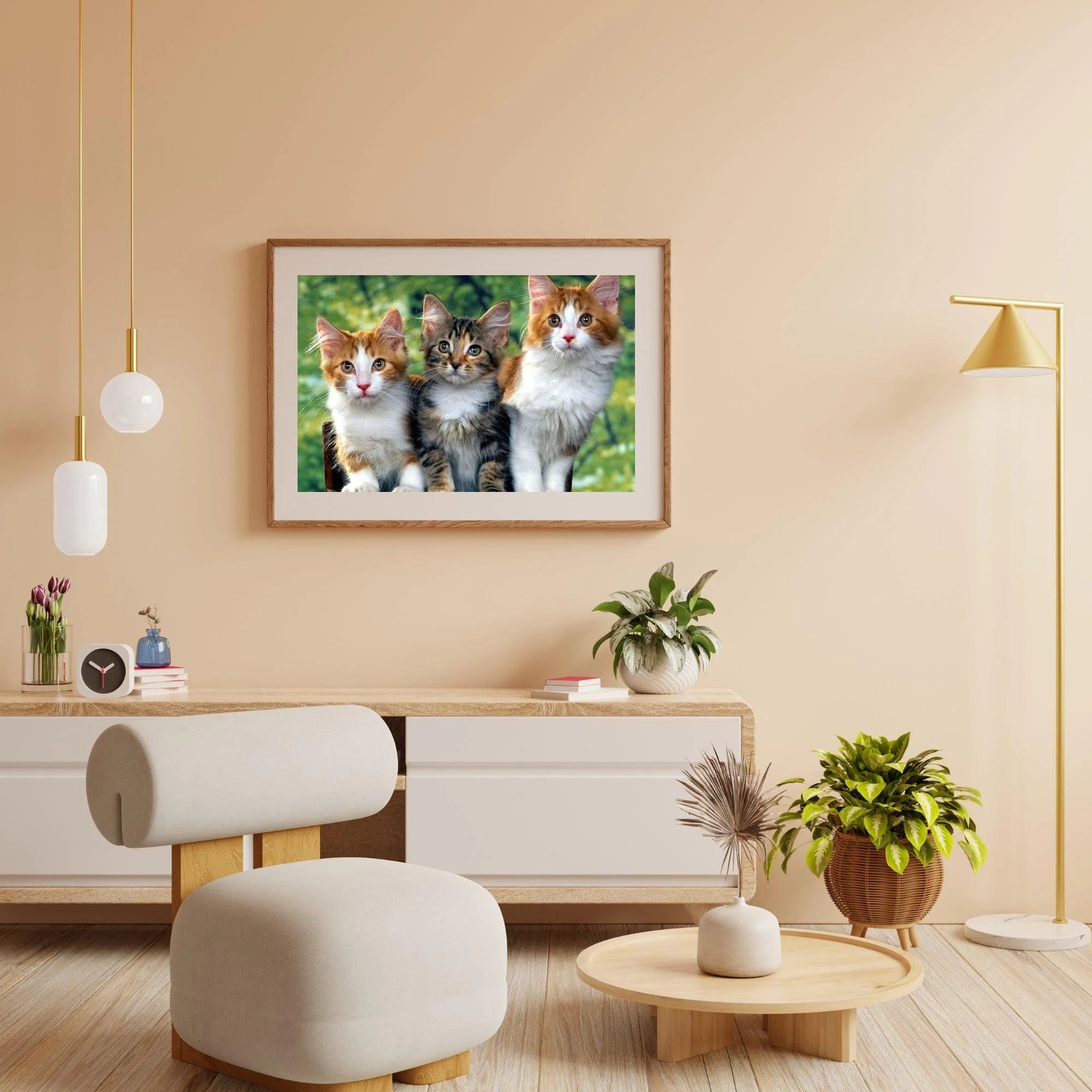 Diamond Painting - Trois chats - SEOS®