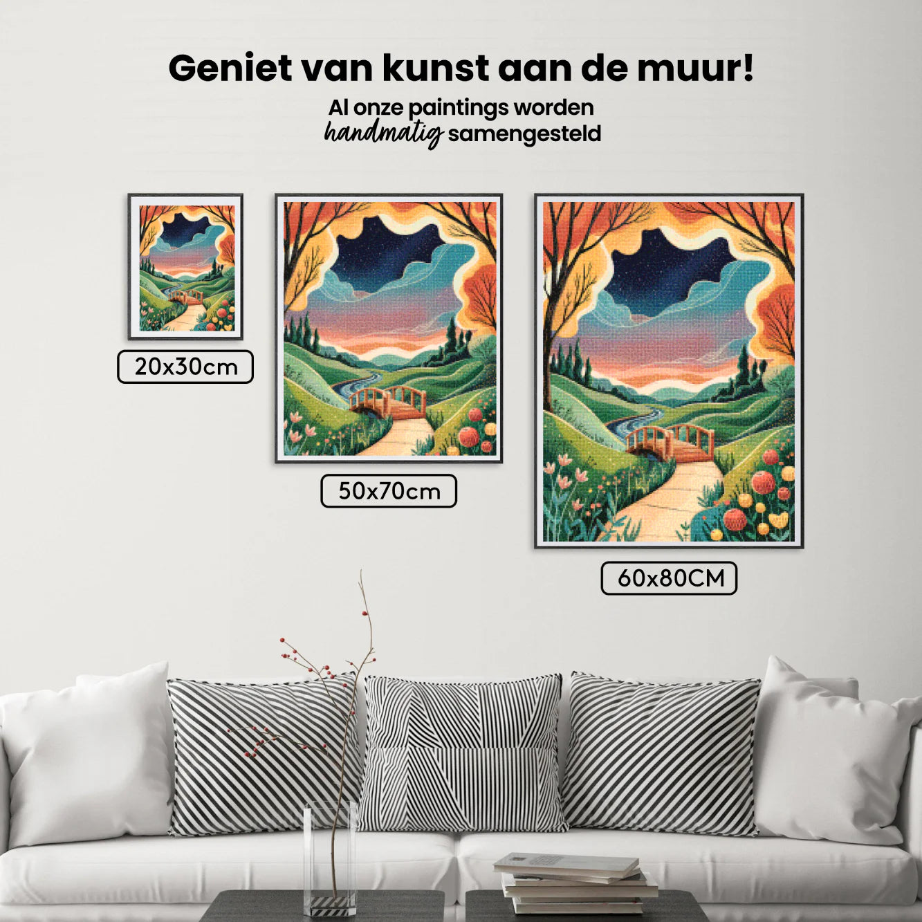 Diamond Painting - Paysage de rêve Pont