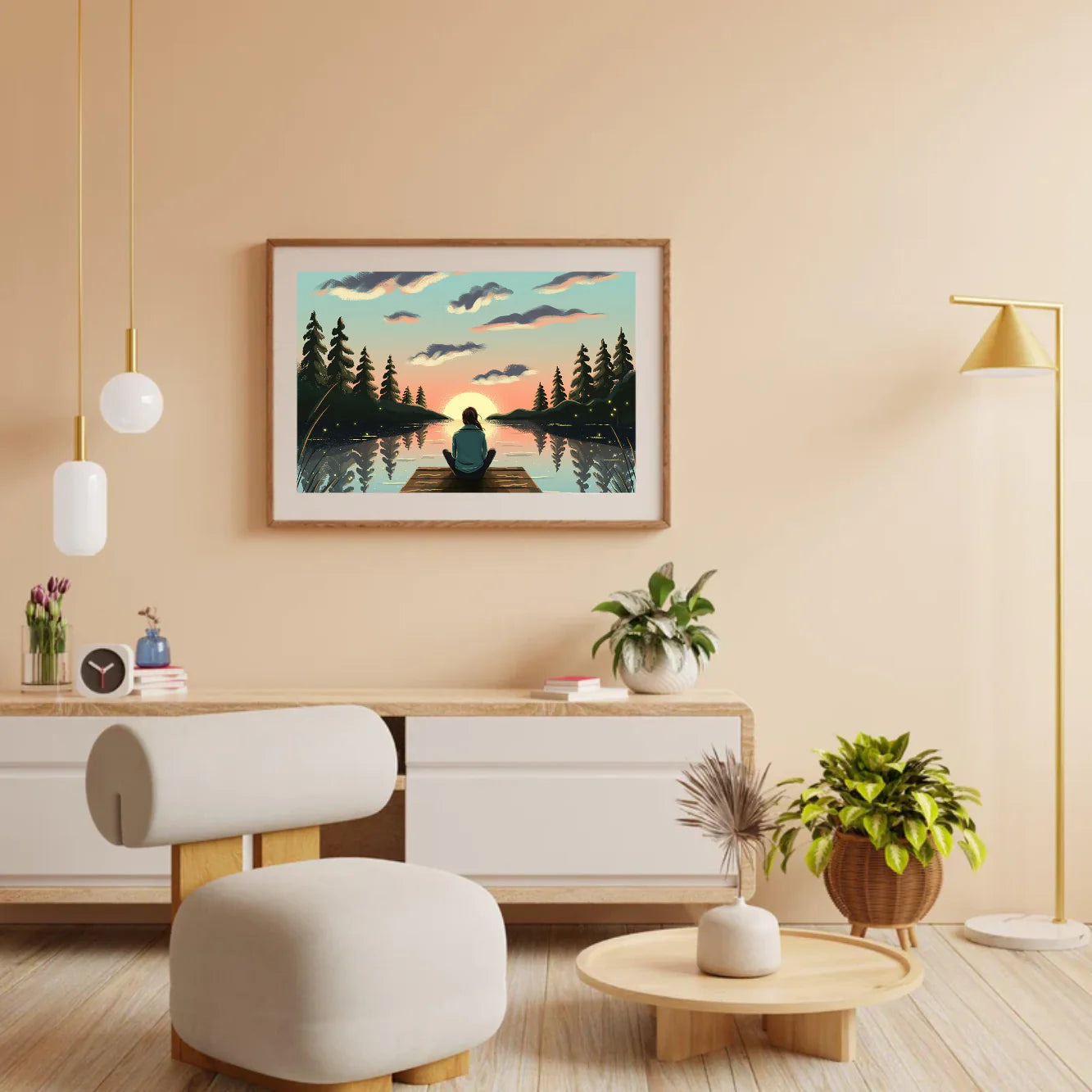 Diamond Painting - Échos du crépuscule