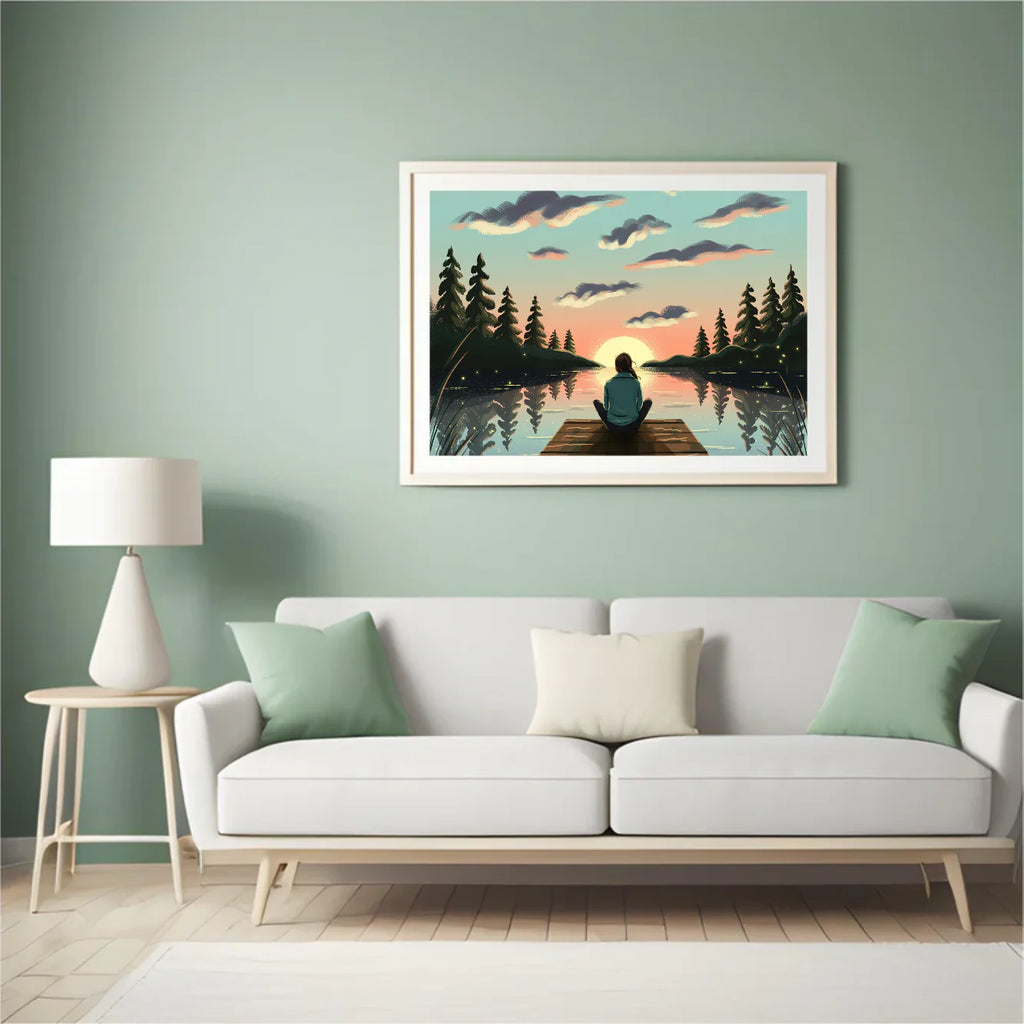Diamond Painting - Échos du crépuscule
