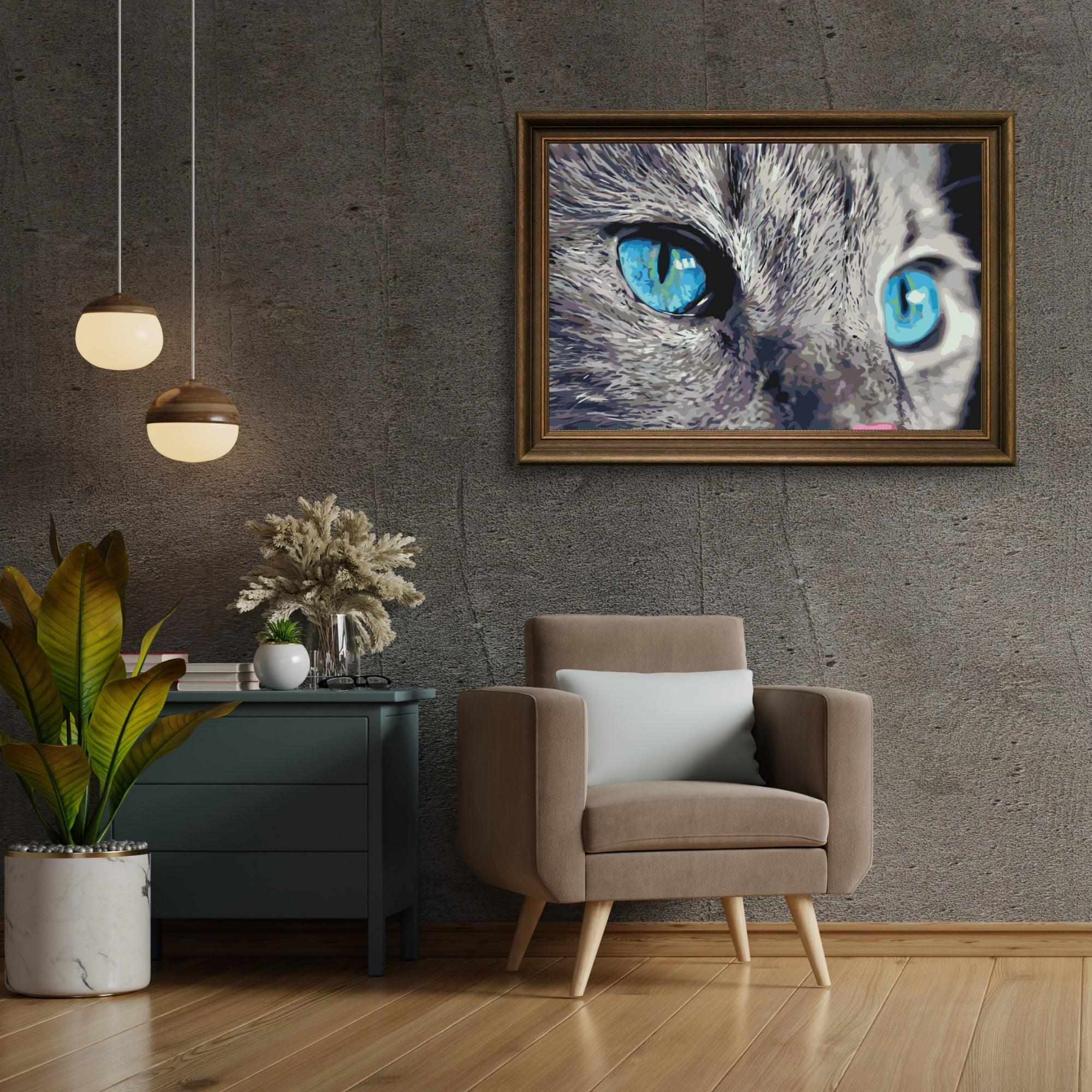 Diamond Painting - Un regard pénétrant - SEOS®