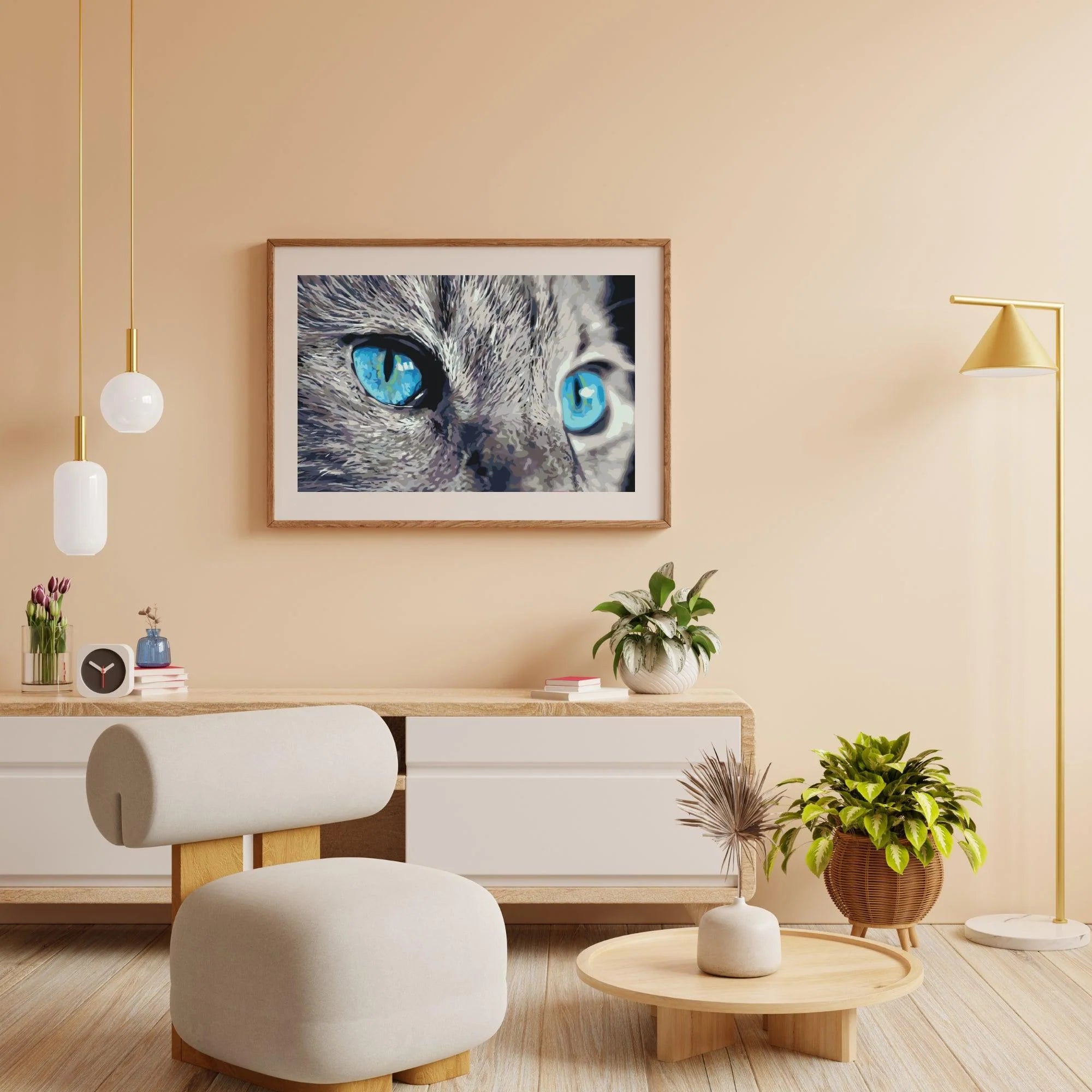 Diamond Painting - Un regard pénétrant - SEOS®