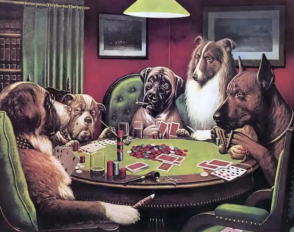 Diamond Painting - Un bluff audacieux