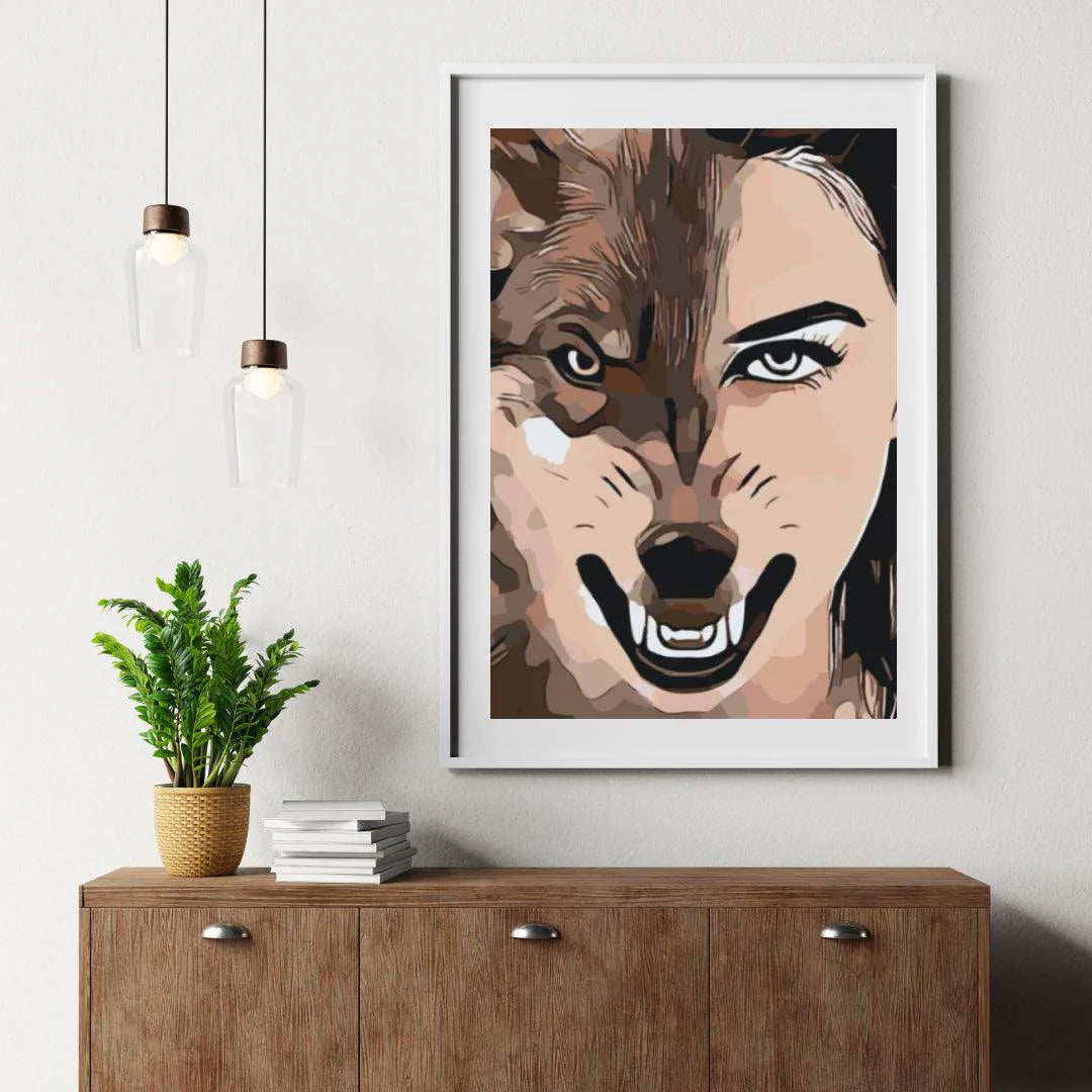 Diamond Painting - Un demi-homme - SEOS®