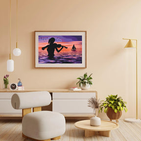 Diamond Painting - Un joueur de champignon dans la mer - SEOS Shop ®