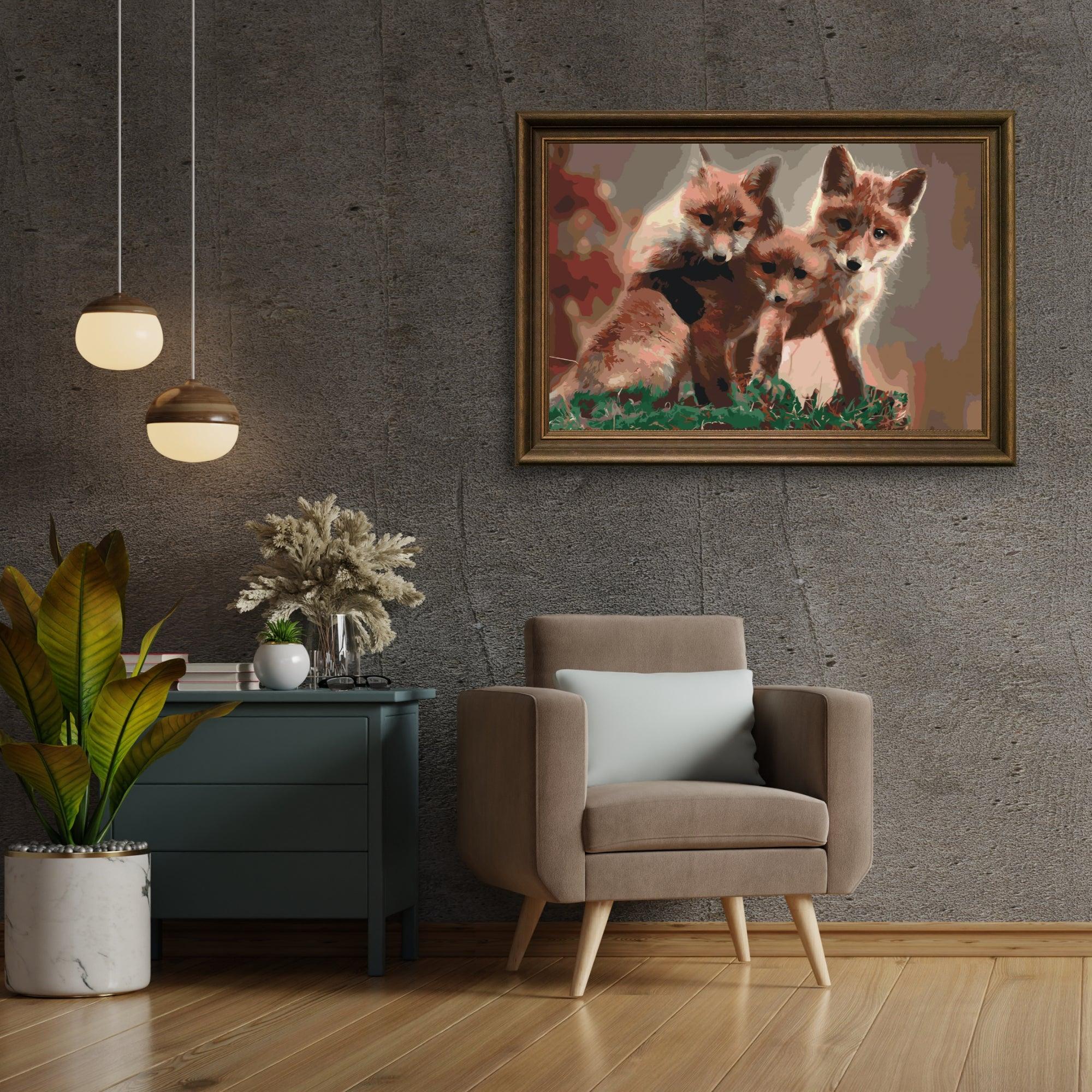Diamond Painting - Un renardeau - SEOS®