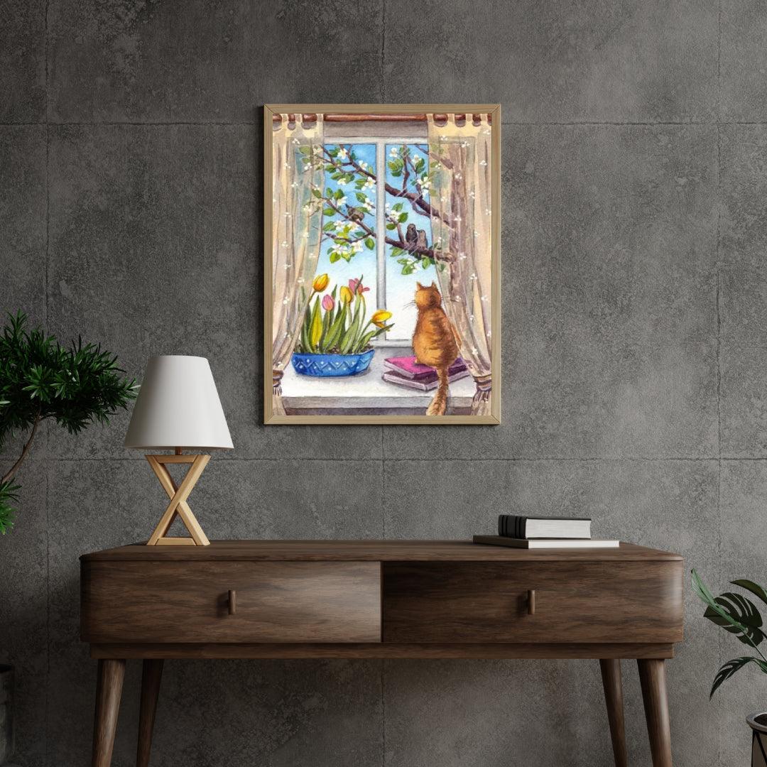 Diamond Painting - Une matinée paisible