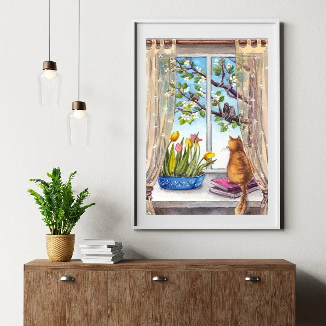 Diamond Painting - Une matinée paisible