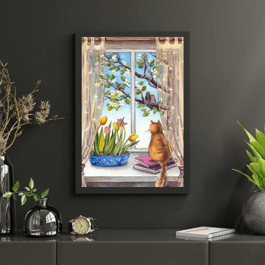 Diamond Painting - Une matinée paisible