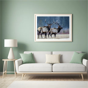 Diamond Painting - Première neige