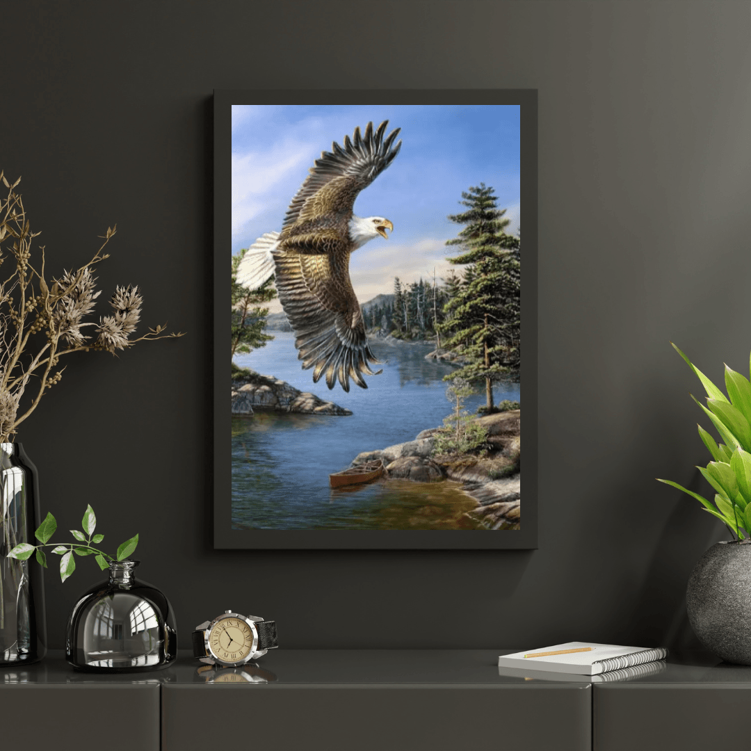 Diamond Painting - Héritage Aigle