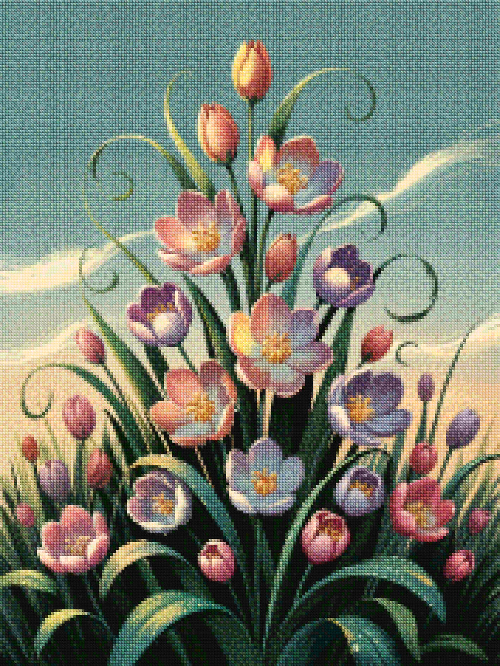Diamond Painting - Printemps éthéré