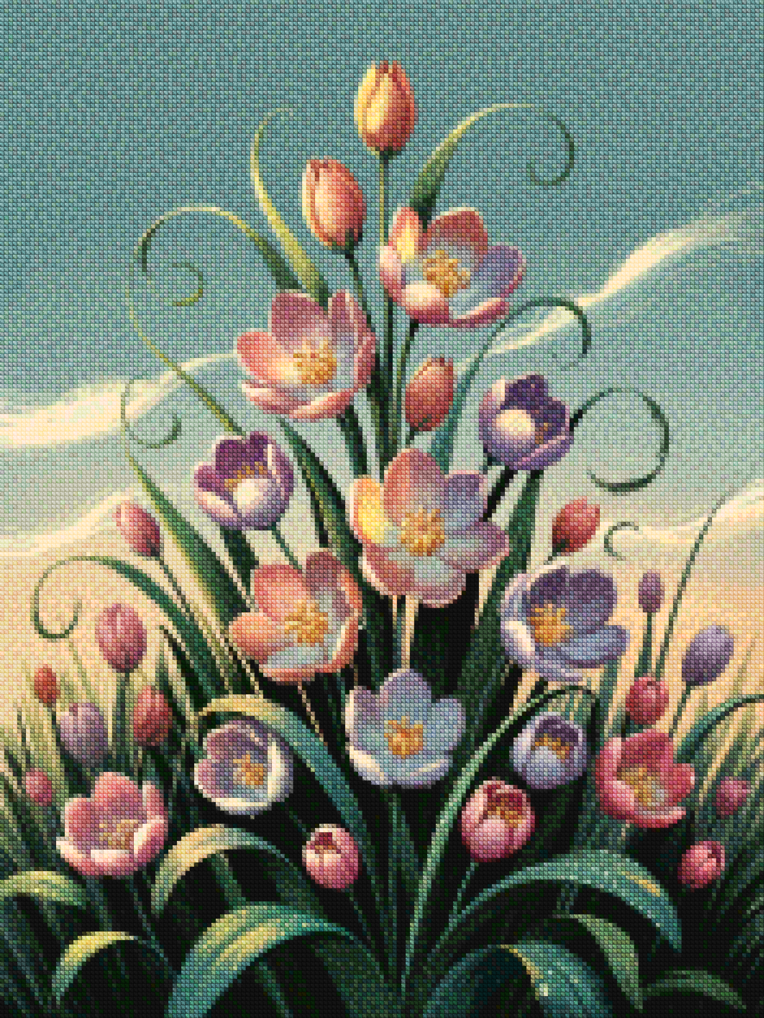 Diamond Painting - Printemps éthéré